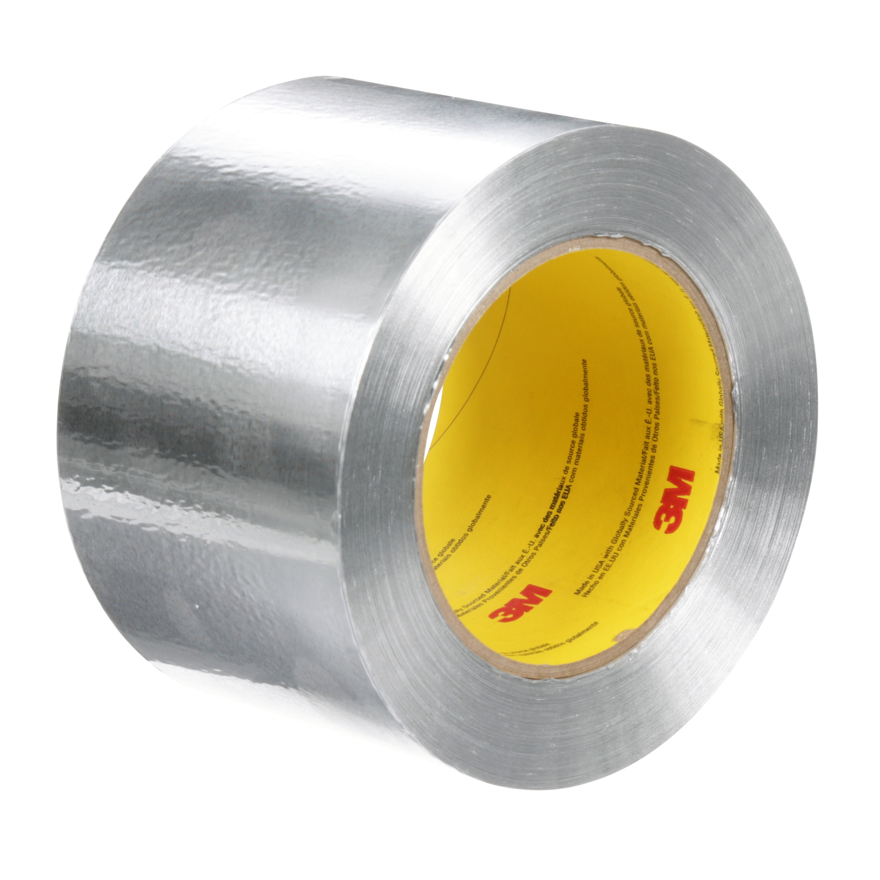 Ruban en aluminium 3M(MC), 425, argent, 7,6 cm x 54,9 m x 0,12 mm (3,0 po x 60,0 v x 4,6 mil)