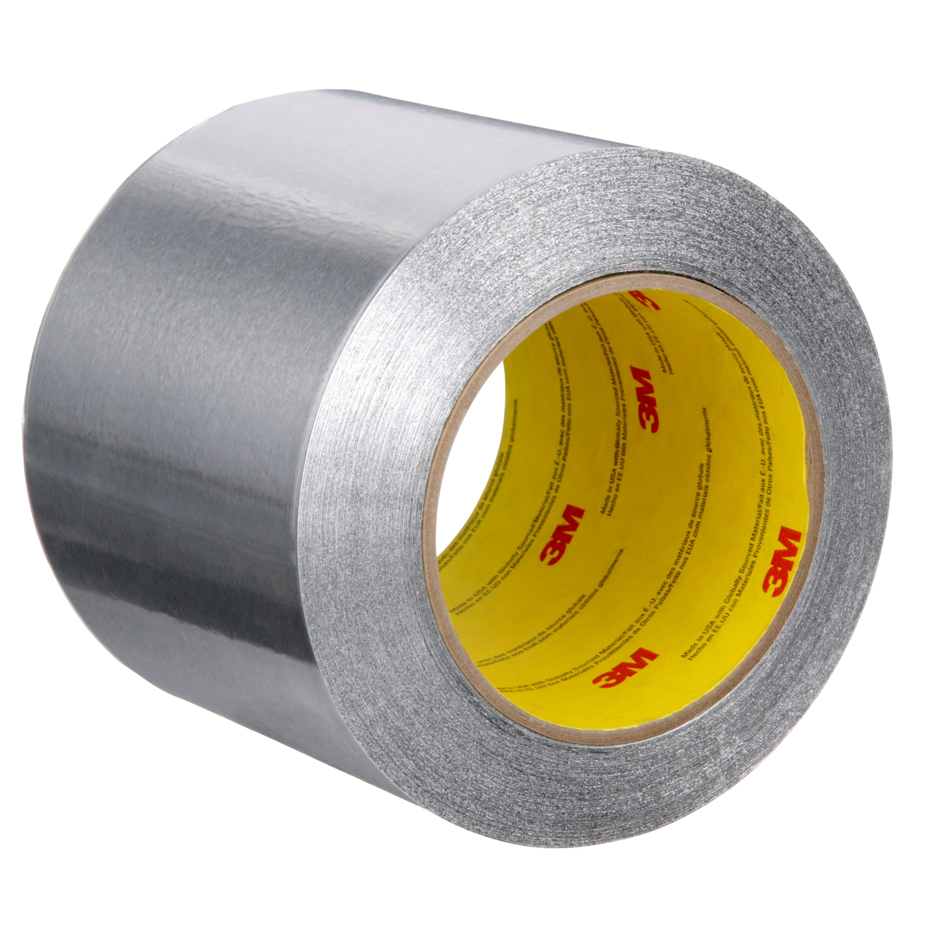 Ruban en aluminium 3M(MC), 425, argent, 10,2 cm x 54,9 m x 0,12 mm (4,0 po x 60,0 v x 4,6 mil)