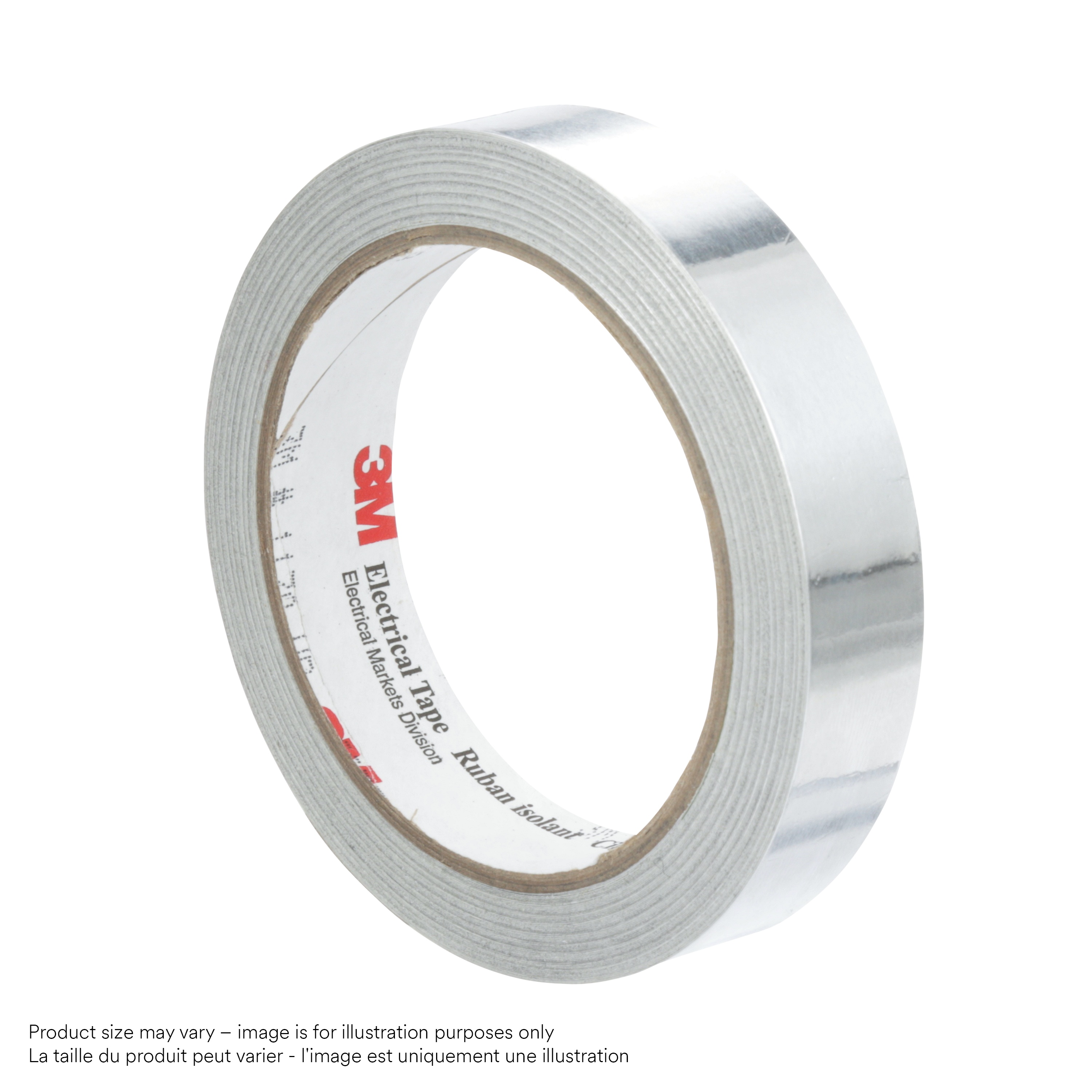 3M Aluminium Foil EMI Shielding Tape 1170, 1/2 in x 18 yd (1.27 cm x 16.5 m)