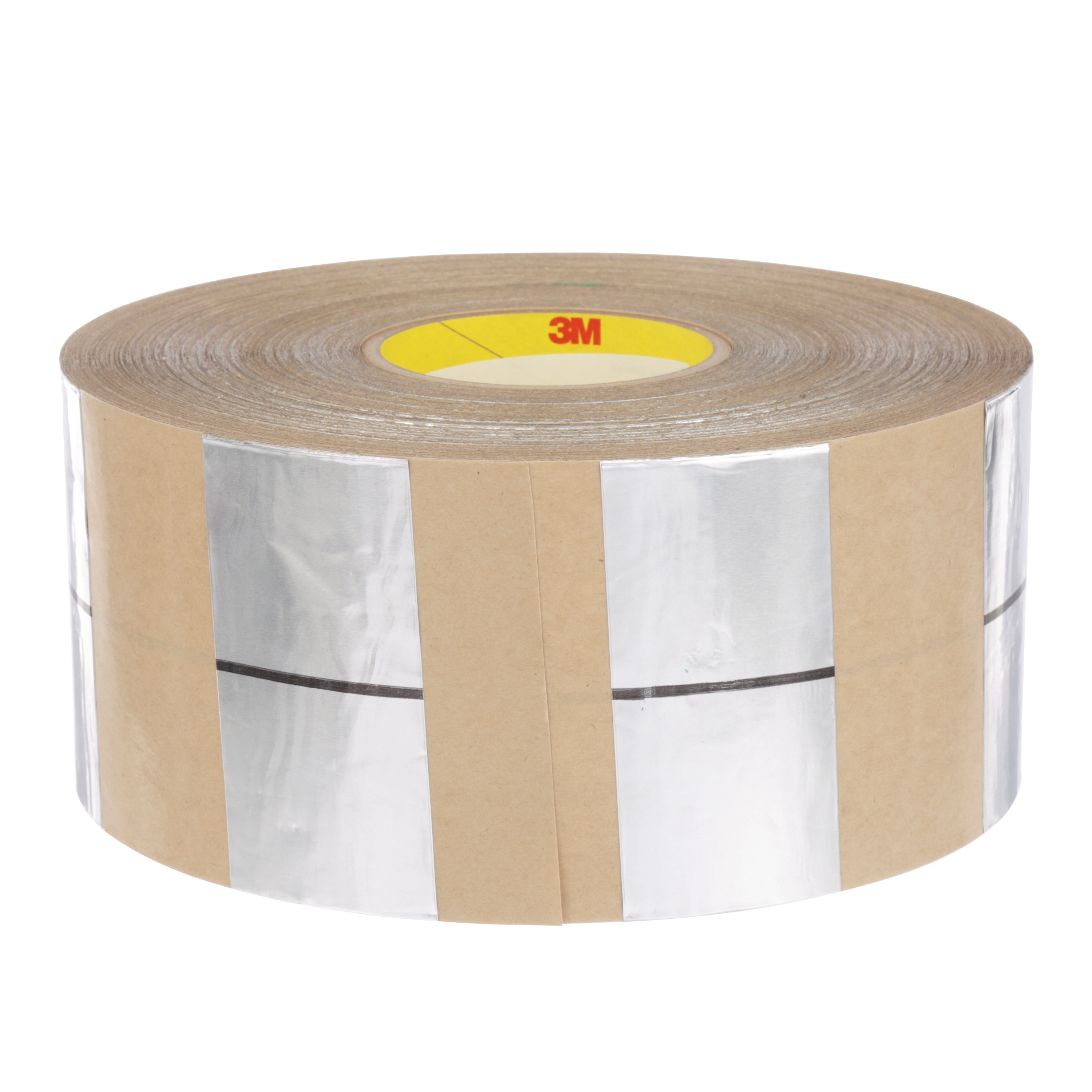 3M Aluminum Foil Headliner Tape, 12150, silver, 2.0 in x 3.9 in x 8.0 mils (5.0 cm x 9.9 cm x 0.20 mm)
