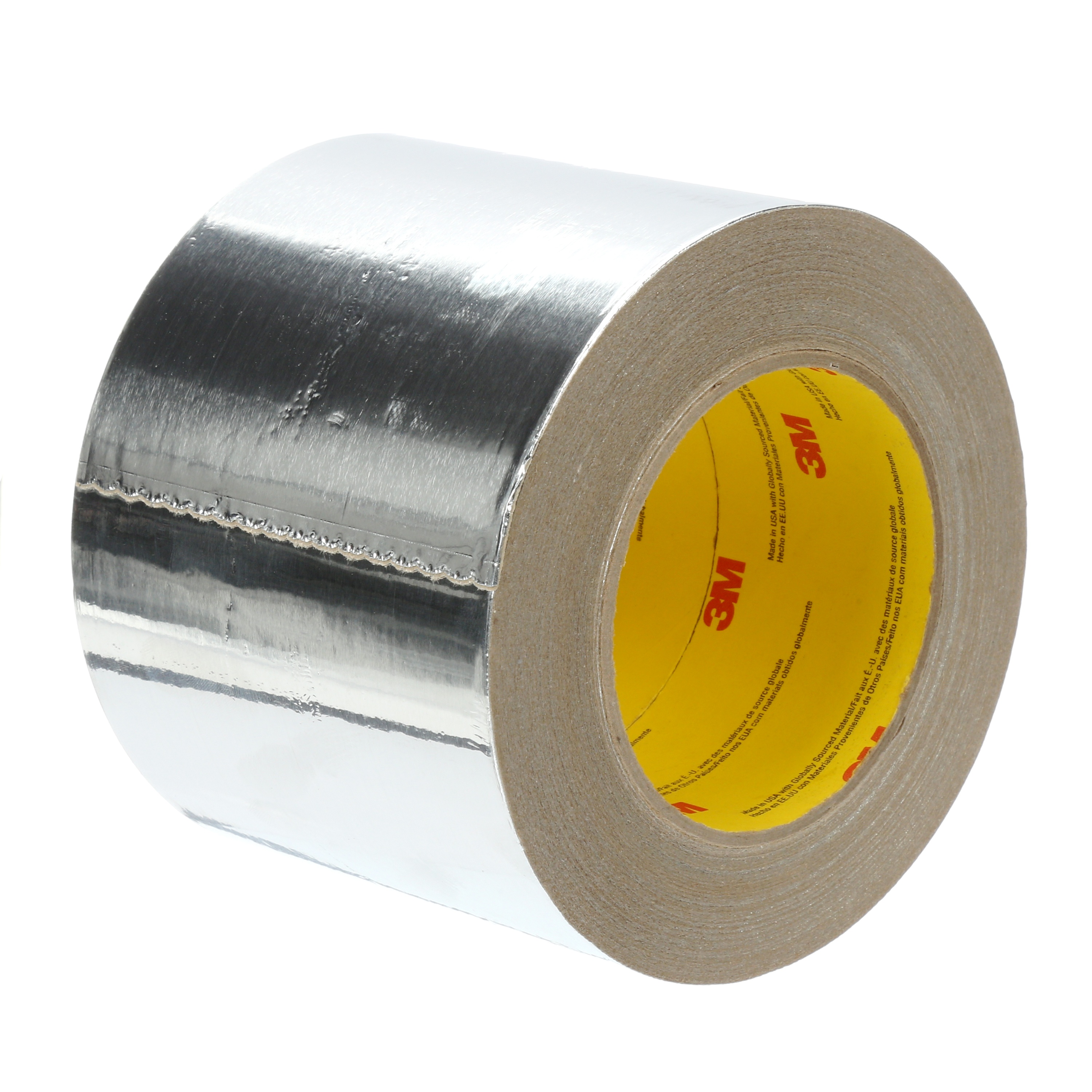 3M Venture Tape Aluminum Foil Tape, 1520CW, 1.8 mil, natural aluminum, 3.89 in x 50 yd. (99 mm x 45.7 m)