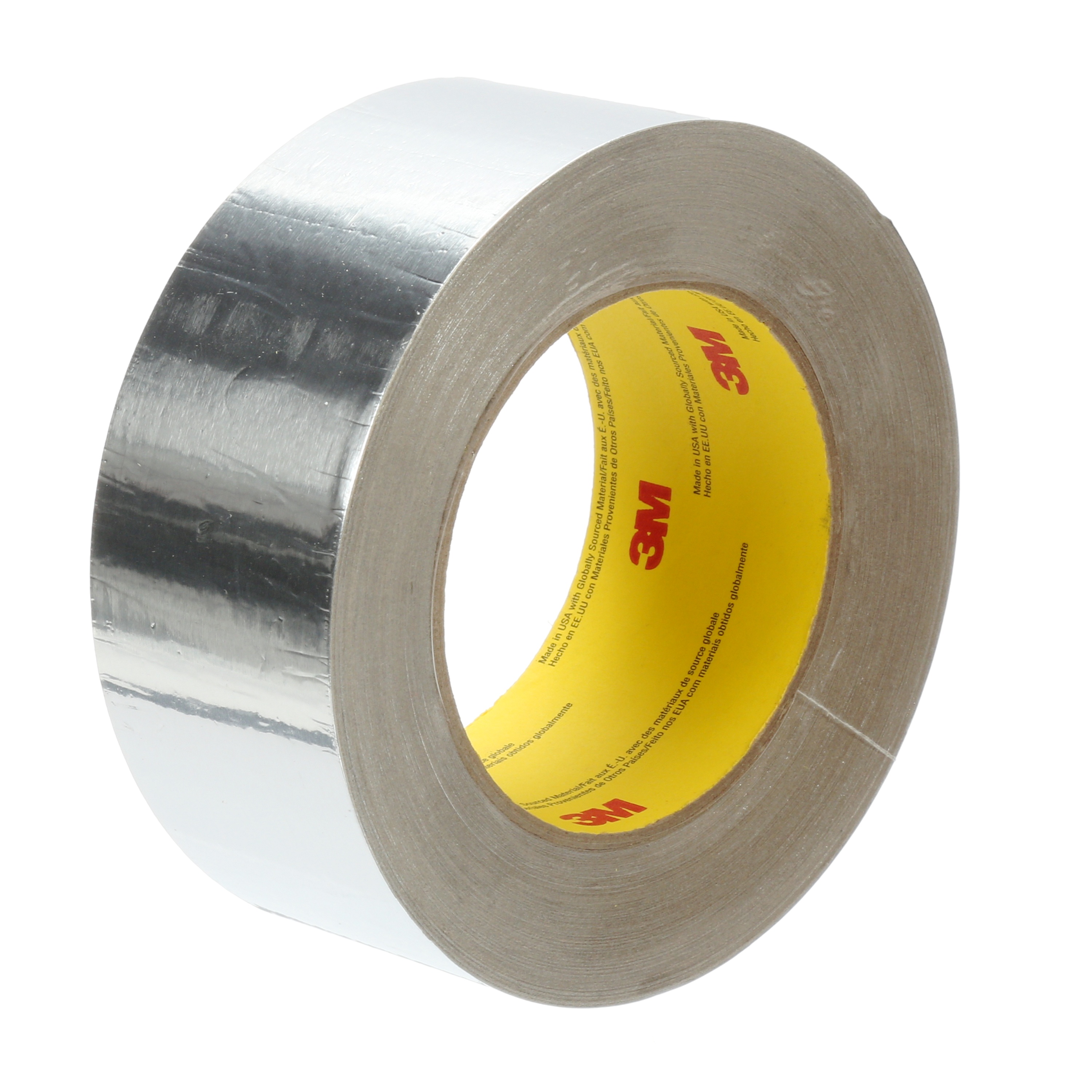 3M Venture Tape Aluminum Foil Tape, 1521CW, 1.4 mil, natural aluminum, 1.88 in x 50 yd. (48 mm x 45.7 m)