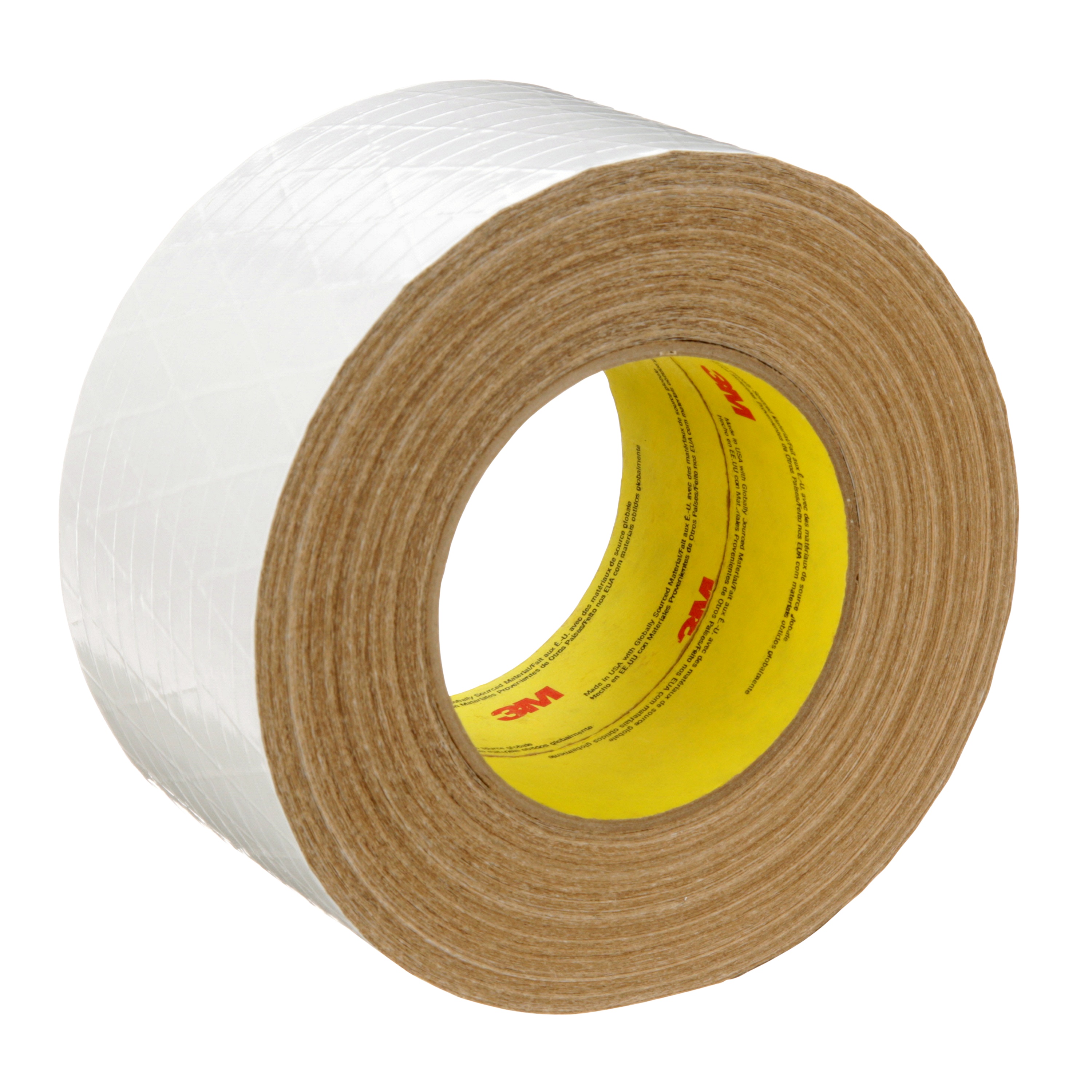 Ruban de parement pour panneaux de construction métalliques Venture Tape(MC) 3M(MC) 1568CW, blanc, 72 mm x 45.7 m, 16 rouleaux/caisse