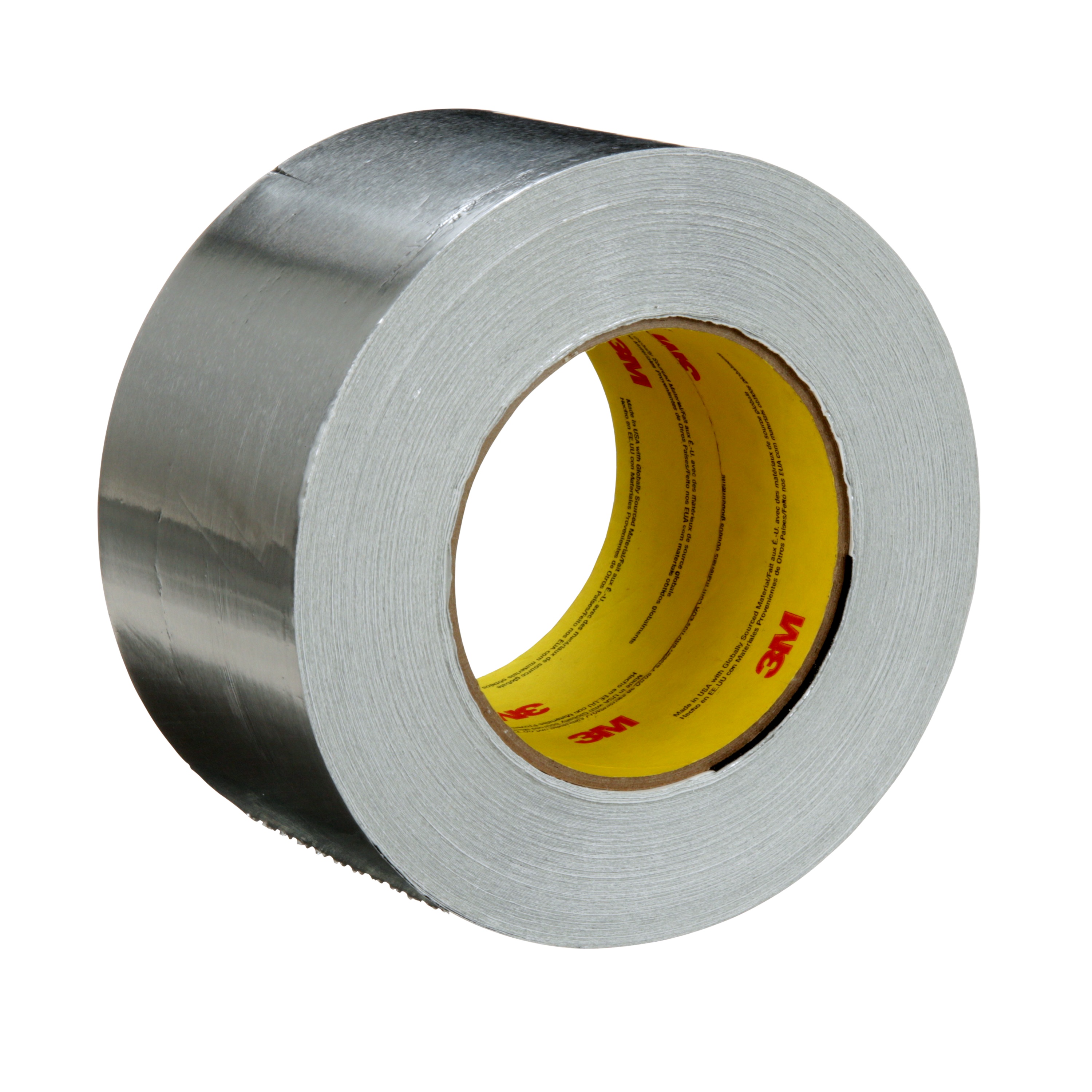 Ruban en aluminium 3M(MC), 2C120, argent, 72 mm x 45,7 m, 1,8 mil, 16 rouleaux/caisse