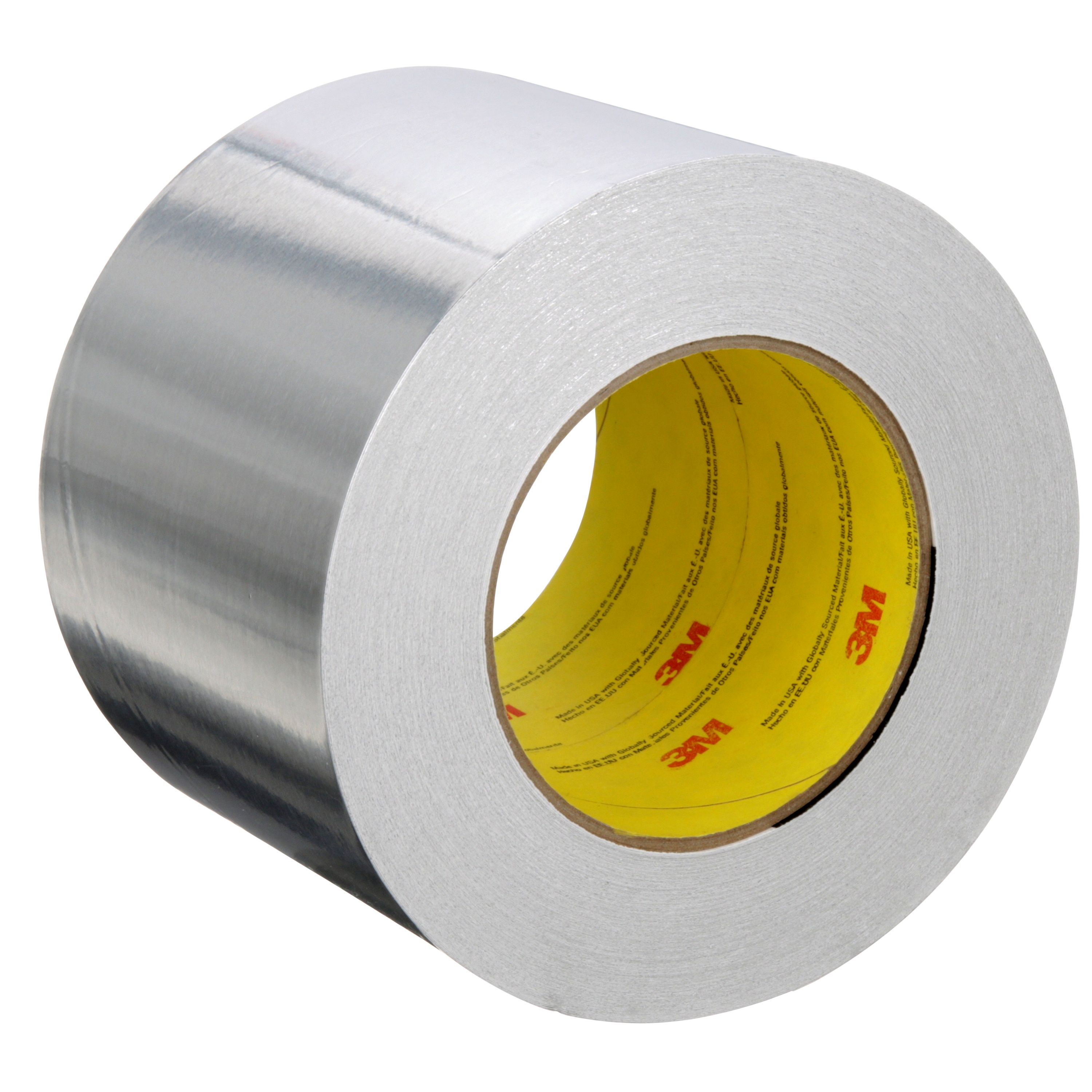 Ruban en aluminium 3M(MC), 2C120, argent, 99 mm x 45,7 m, 1,8 mil, 12 rouleaux/caisse
