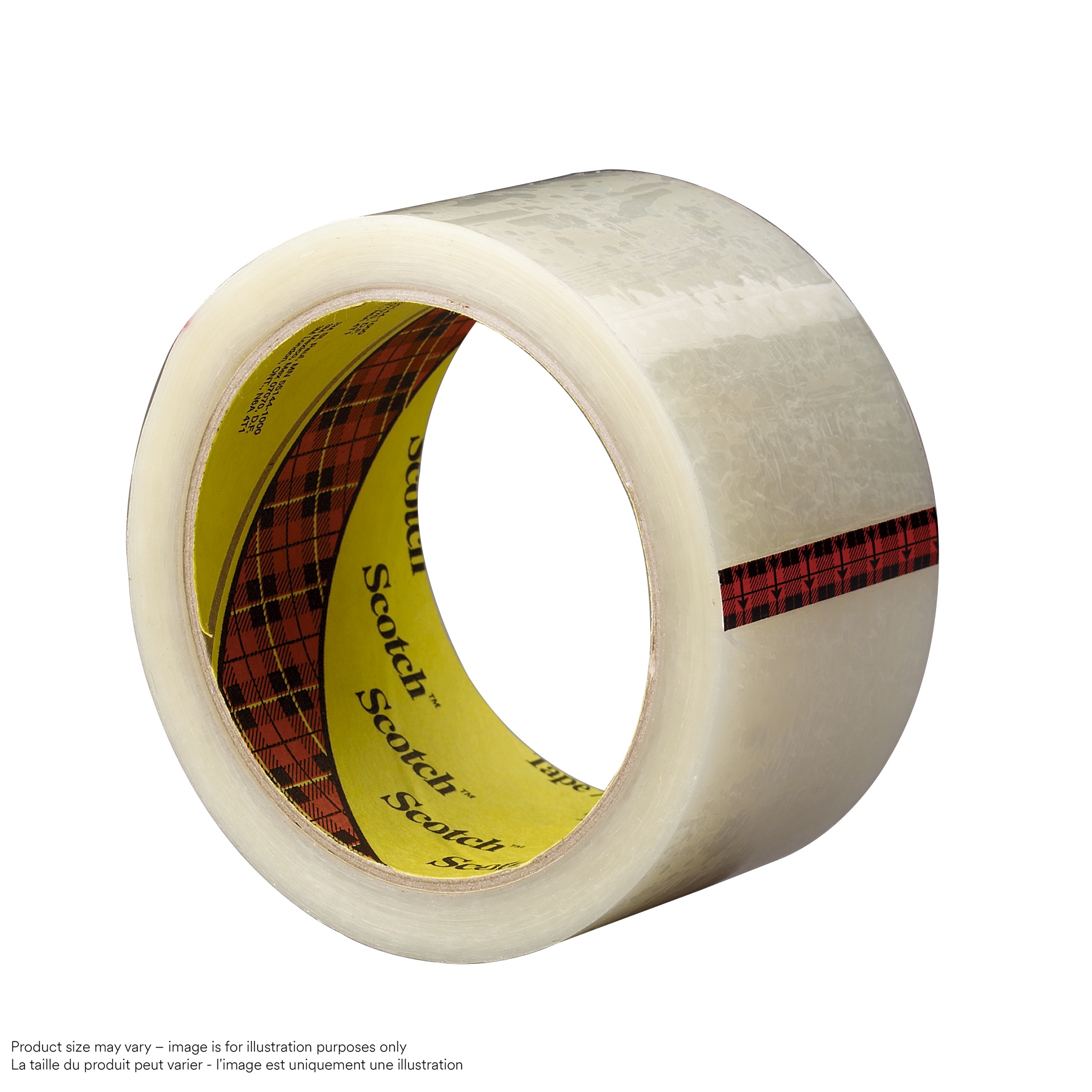 Ruban de conditionnement léger Scotch(MC) 605, transparent, résistant au froid, 25.4 mm x 65.83 m (1 po x 72 vg), 36/caisse