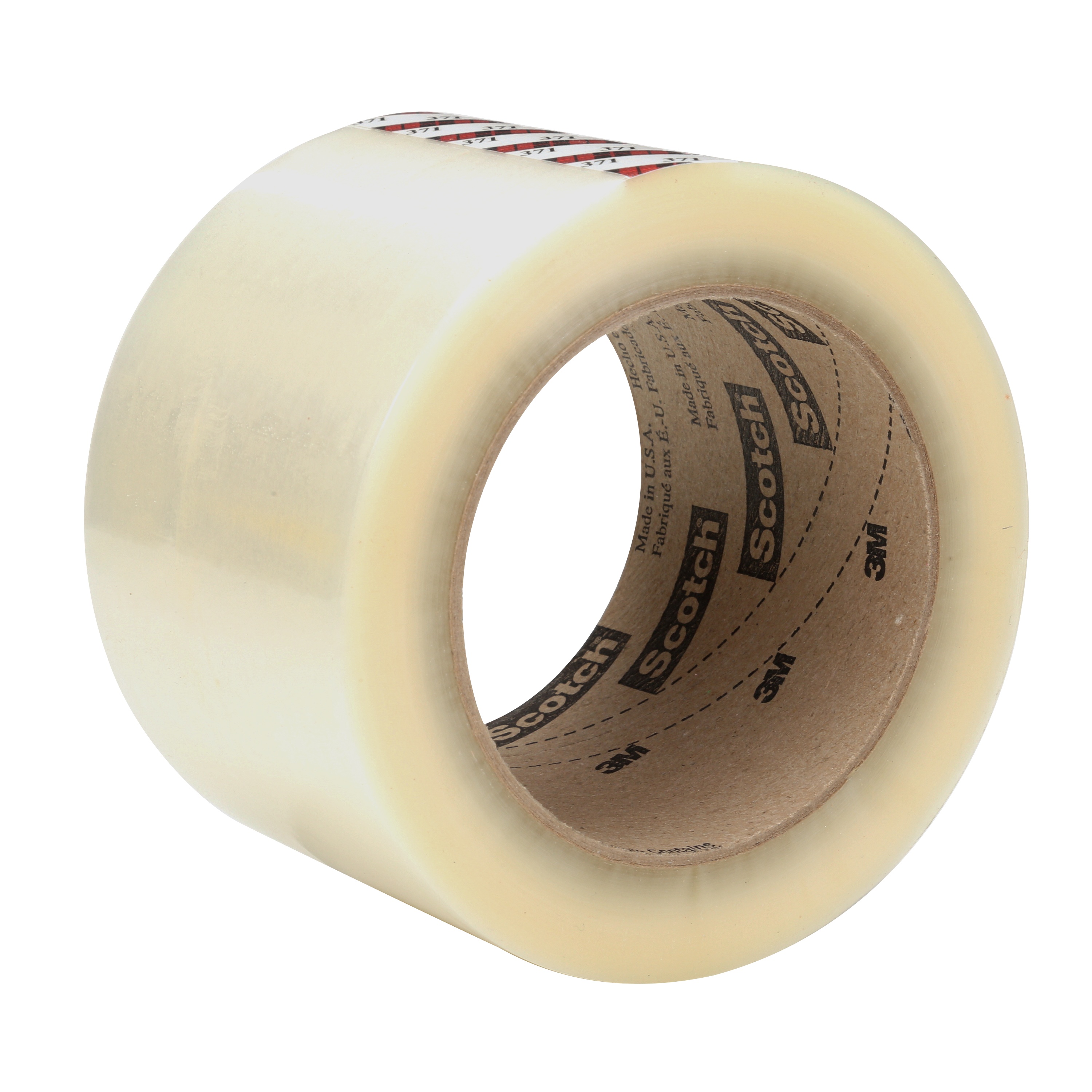 Ruban adhésif pour scellage de boîtes Scotch® 371, transparent, 72 mm x 100 m, 24 rouleaux/caisse