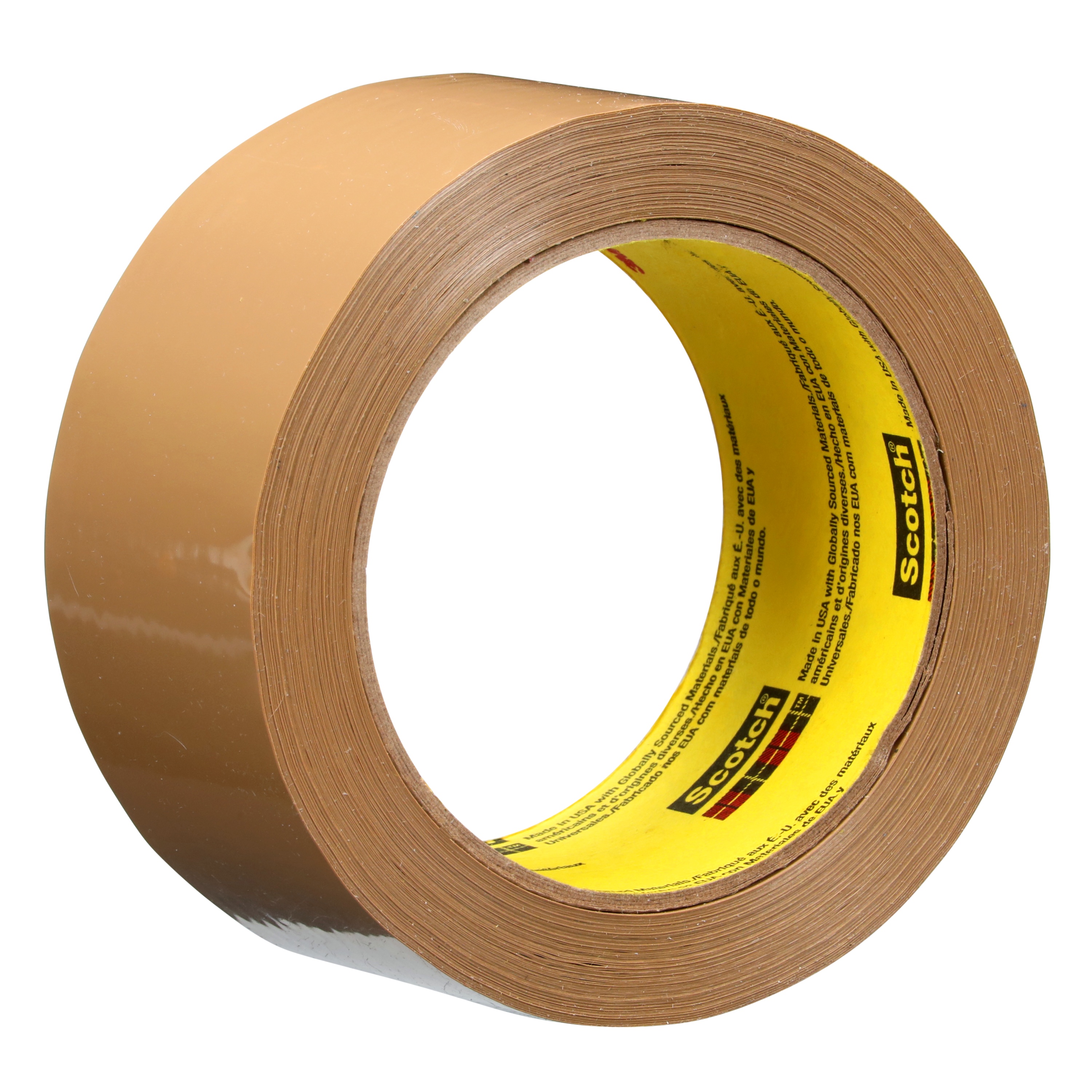Ruban pour sceller les boîtes à forte prise Scotch® 375+, havane, 48 mm x 50 m, 36 rouleaux/caisse