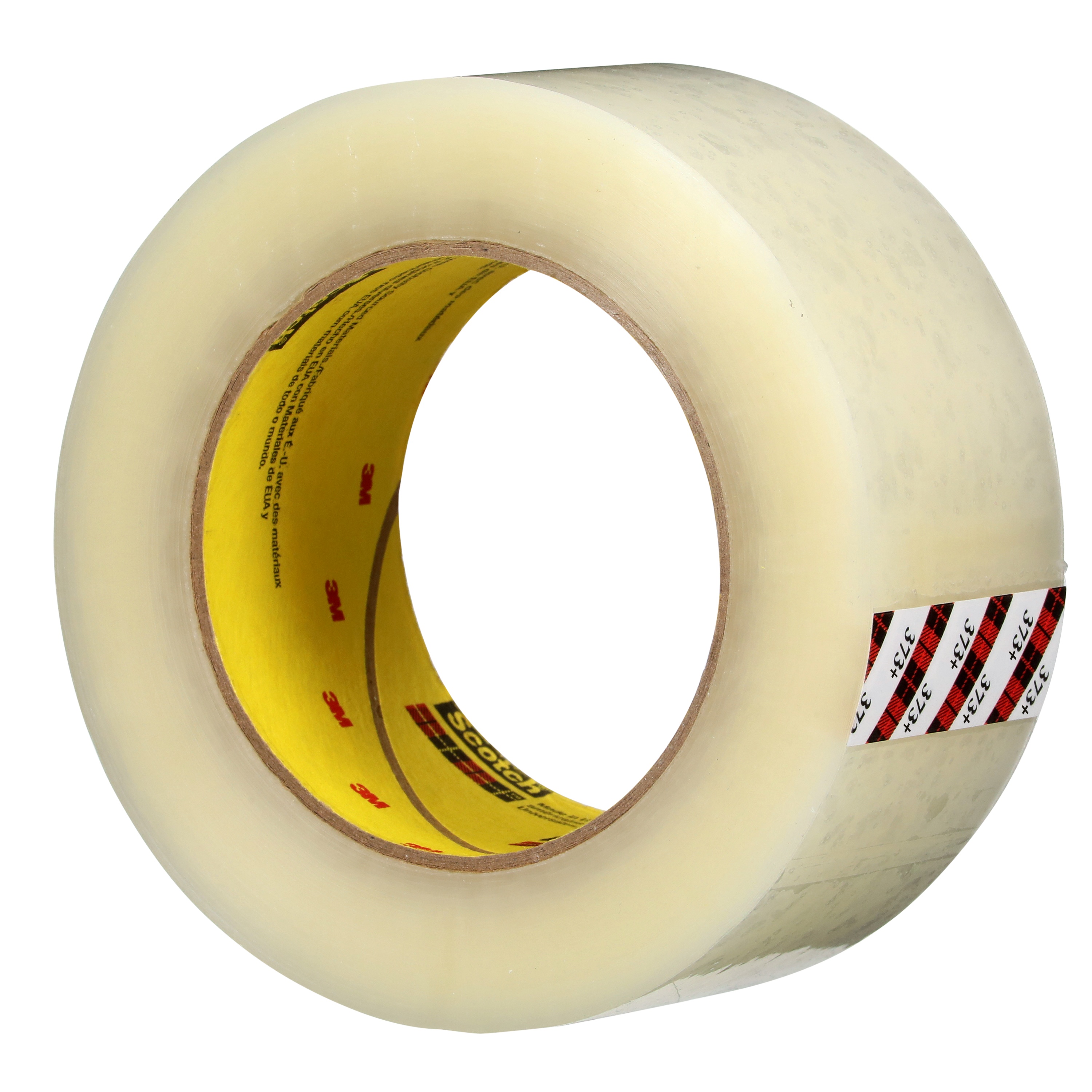 Ruban adhésif pour scellage de boîtes à forte prise Scotch® 373+, transparent, 48 mm x 100 m, 36 rouleaux/caisse