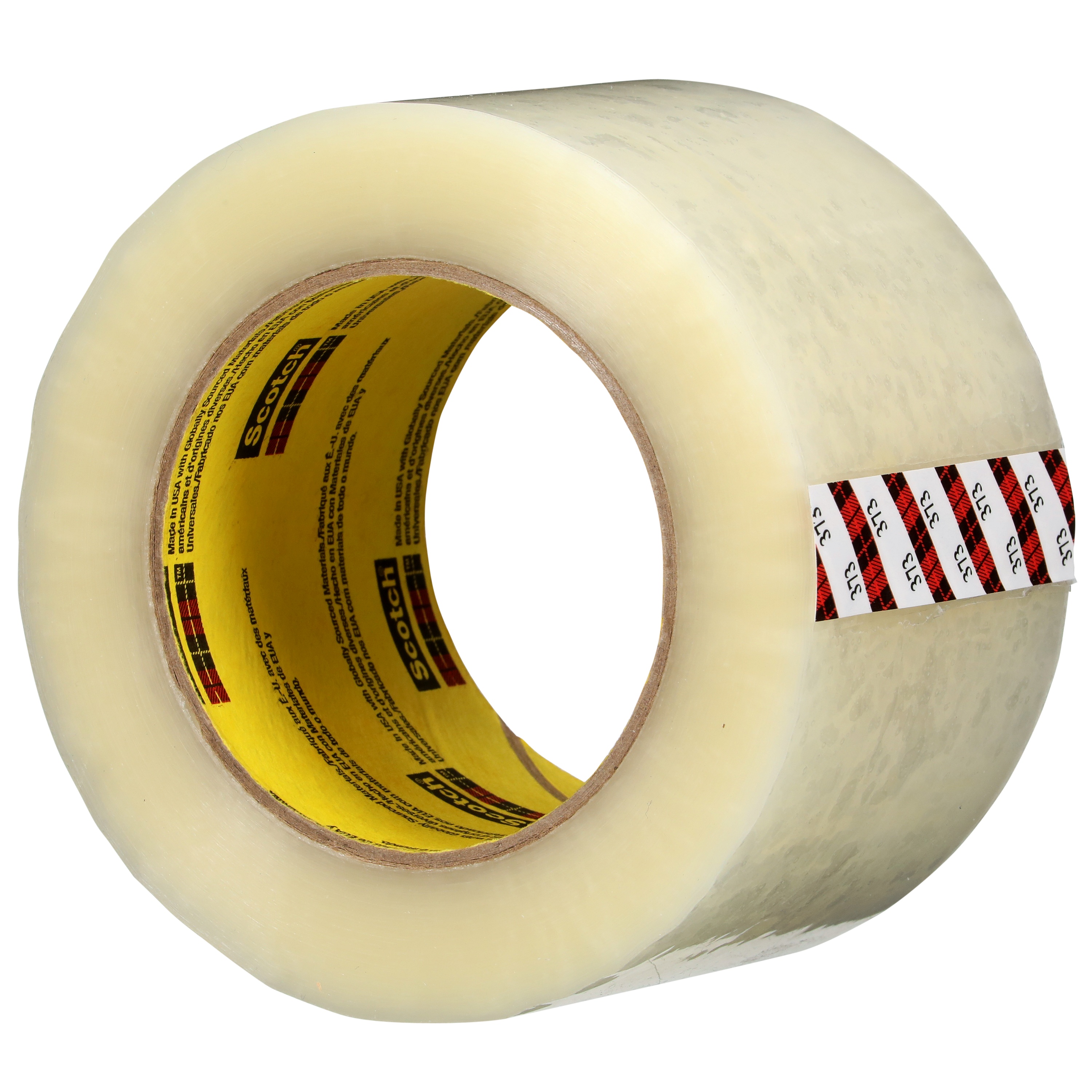 Ruban adhésif pour scellage de boîtes à forte prise Scotch® 373+, transparent, 72 mm x 100 m, 24 rouleaux/caisse