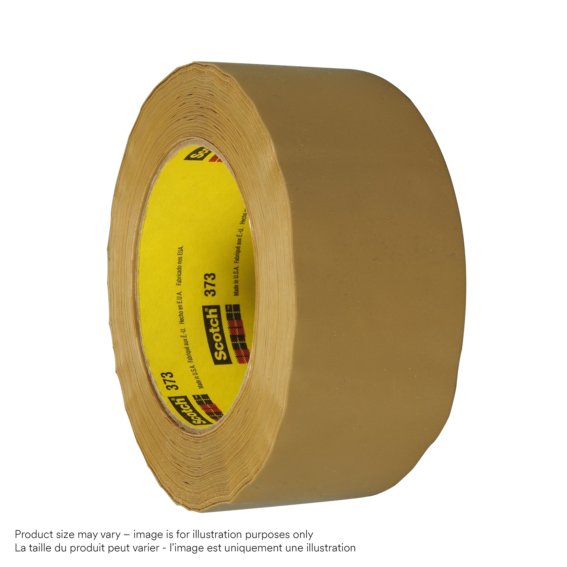 Ruban de scellage de boîte Scotch(MD), 373, havane, 48 mm x 100 m, vrac