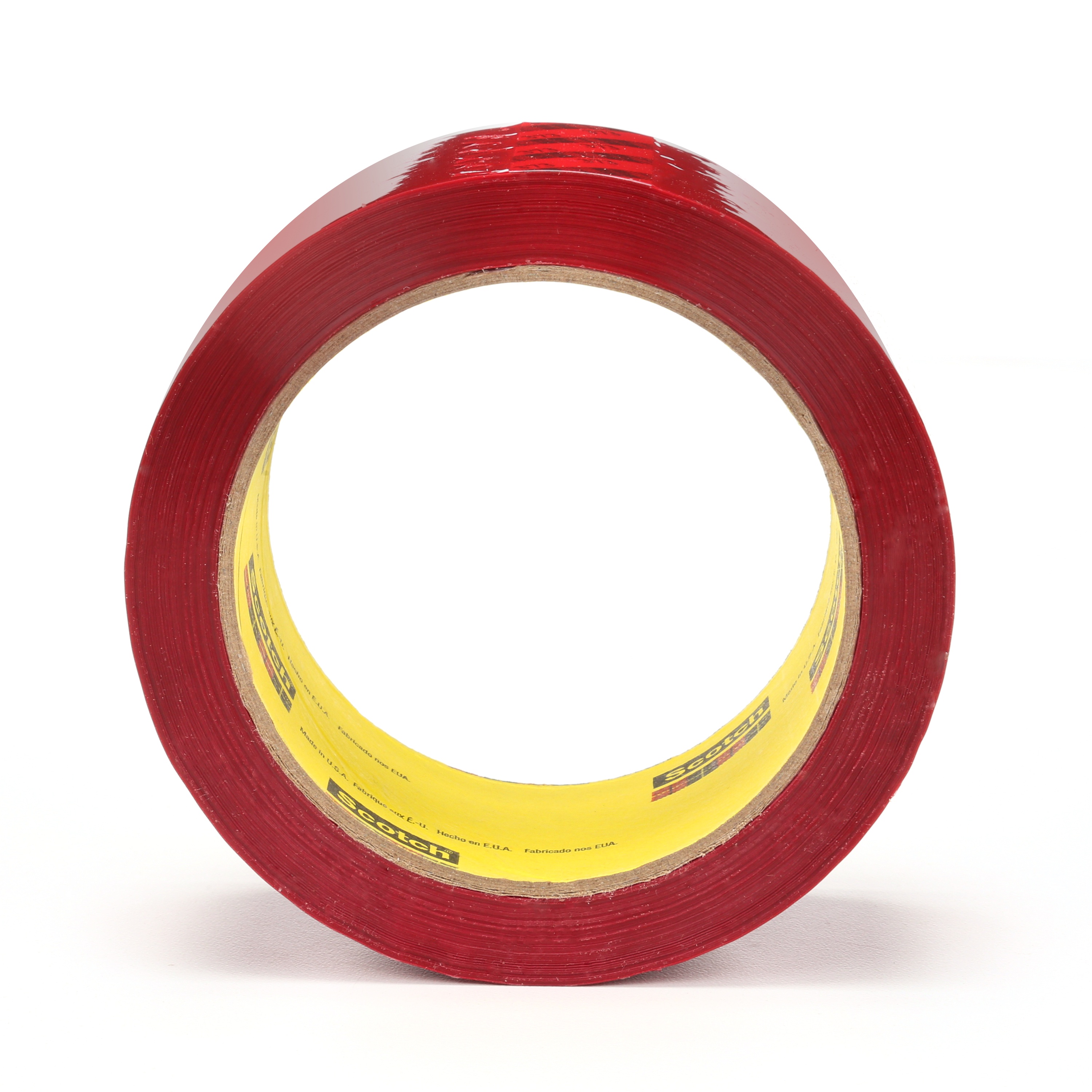Ruban de scellage de boîte Scotch(MD), 373, rouge, 48 mm x 50 m, vrac