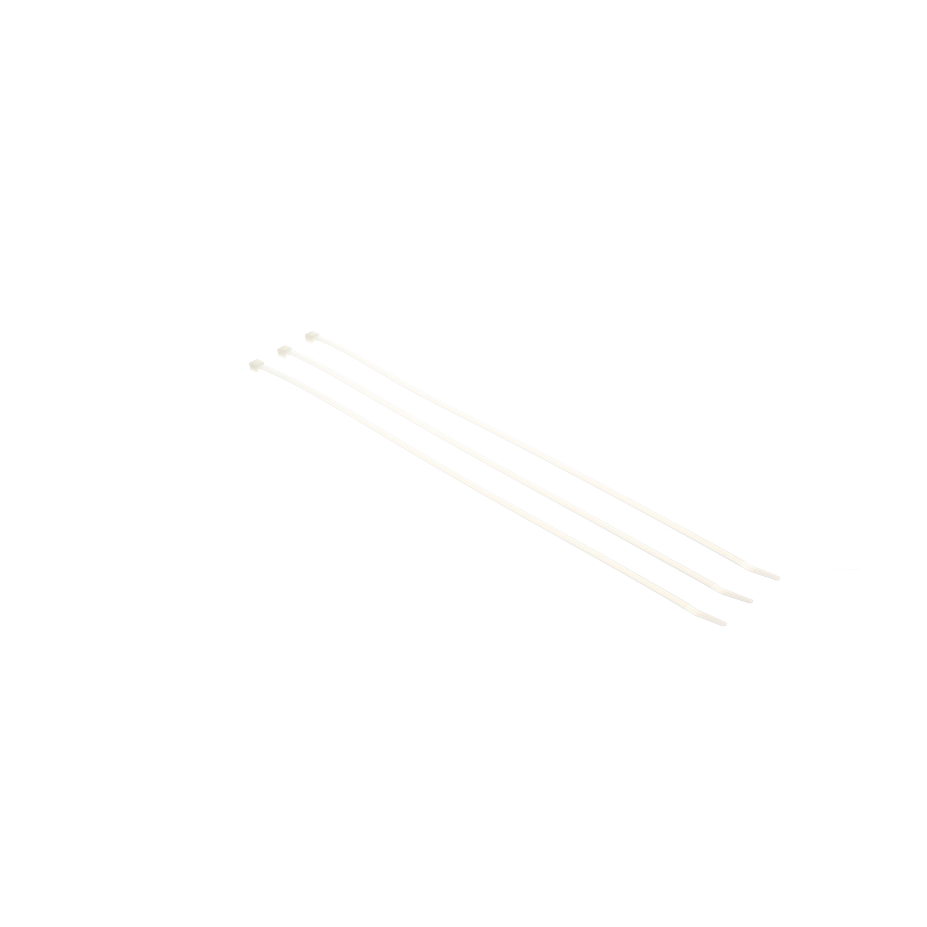 3M Steel Barb Cable Ties CTSB28NT110-L, Natural, 28 in (71.12 cm), 110 lbs (49.90 kg), 50/Bag, 500/Case