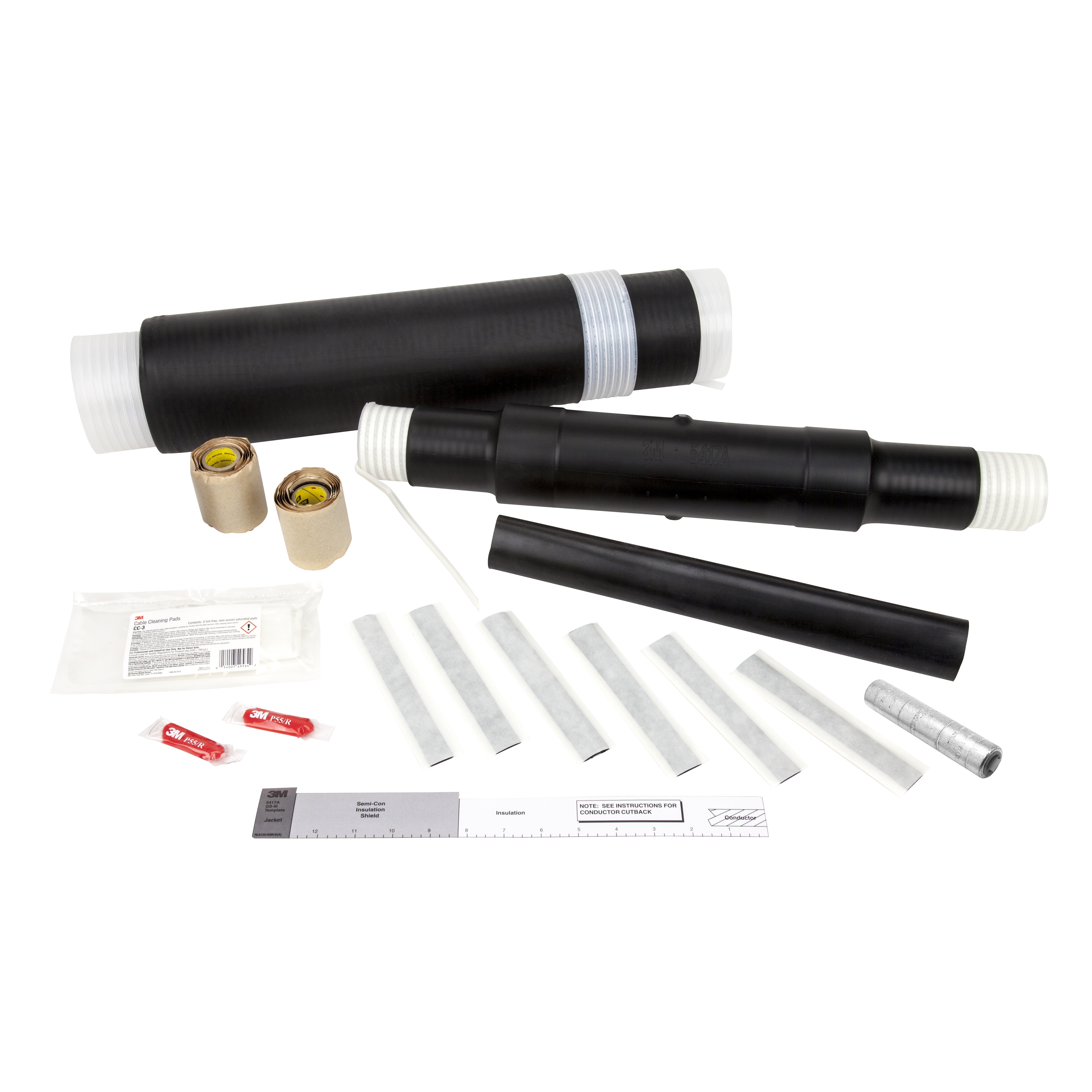 3M Thermorétractable à froid QS-III En ligne CN/JCN Cable Ensemble d'épissure 5458A-750-AL, 1/Caisse