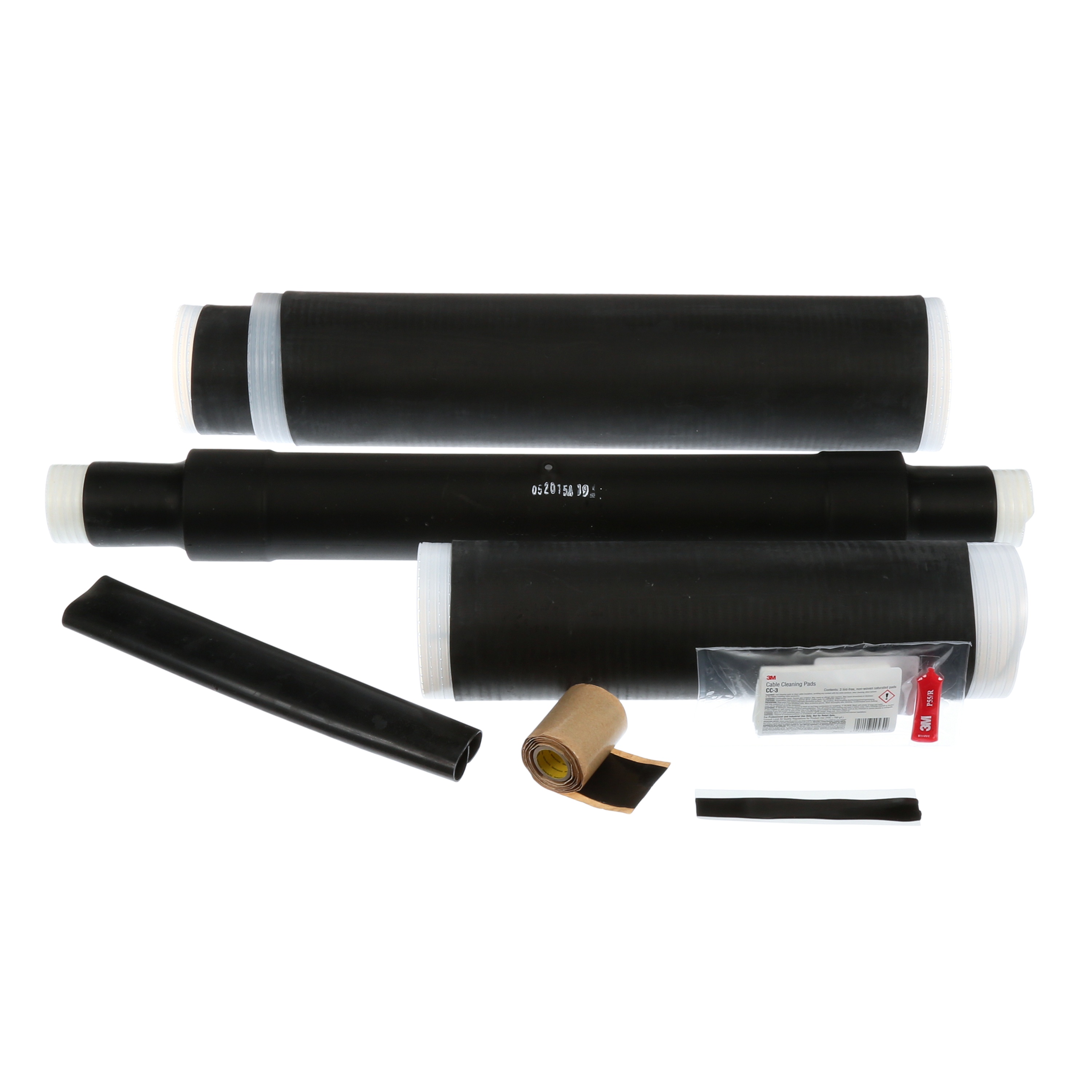 3M Cold Shrink QS-III Splice Kit, 5457AR, Concentric Neutral and Jacketed Concentric Neutral Cable, 25/28 kV, 1.05 - 1.68 in (26.7 - 42.7 mm) O.D., 500 - 1000 kcmil