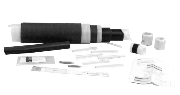 3M Cold Shrink Splice Kit QS-III Series 5545A, Longitudinally Corrugated, 46kV, 4/0-1000 kcmil (120-500 mm²), 1/case