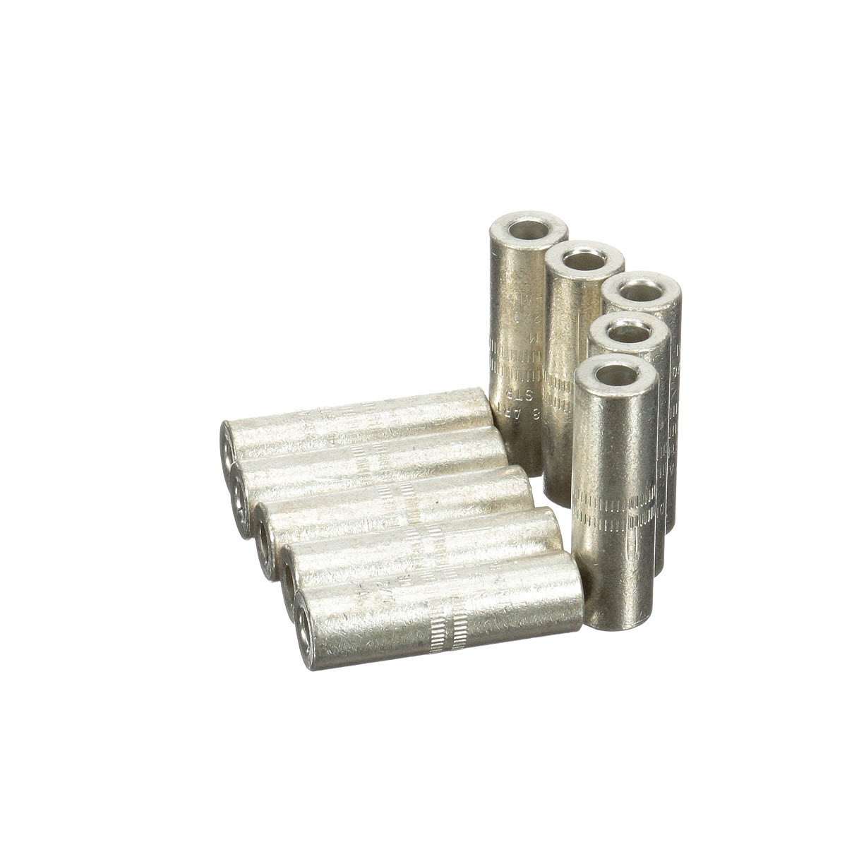 3M Aluminum Connector CI-2/0, up to 35 kV, 2/0 AWG, Connector O.D. 0.910 in (23,1 mm), Compact; Stranded, 10/Case