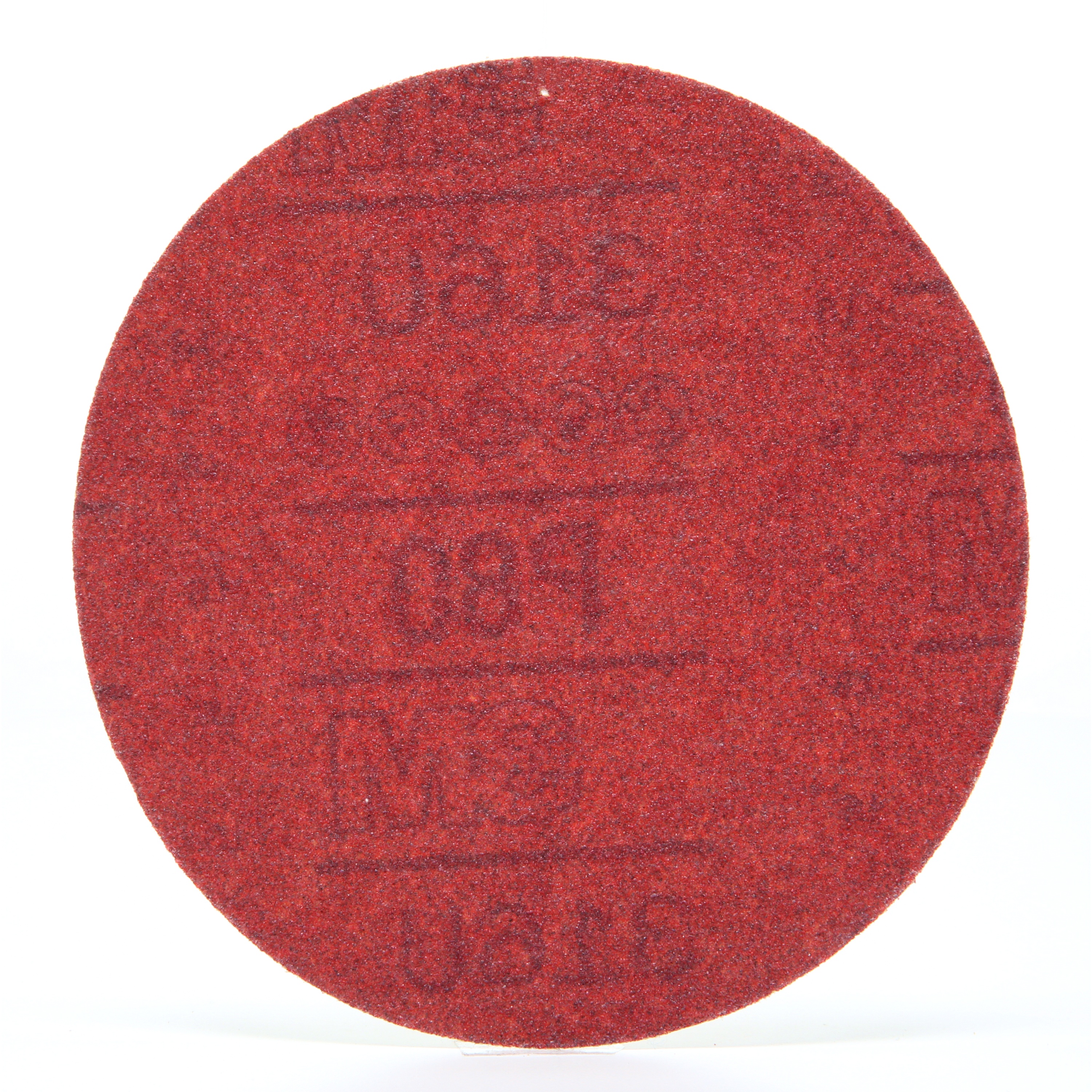 Disque abrasif rouge Hookit(MC) 3M(MC) 316U, 01261, 6 po, P80, 50 disques/carton, 6 cartons/caisse