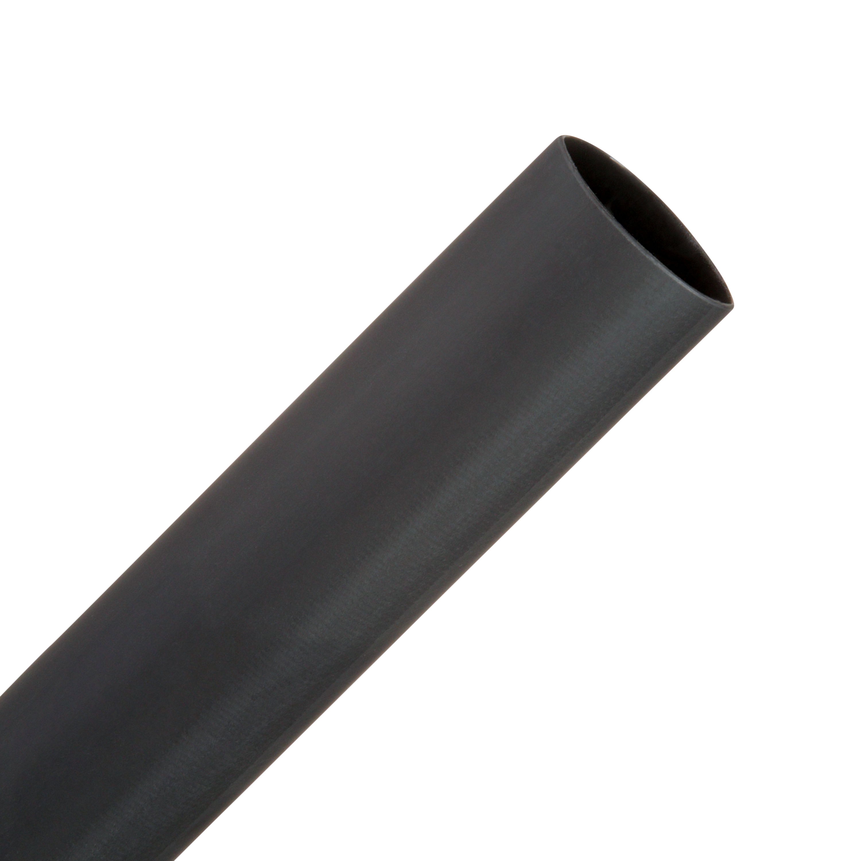3M Heat Shrink Thin-Wall Flexible Polyolefin Adhesive-Lined Tubing, EPS-300, black, 1 in x 48 in (2.54 cm x 121.92 cm)