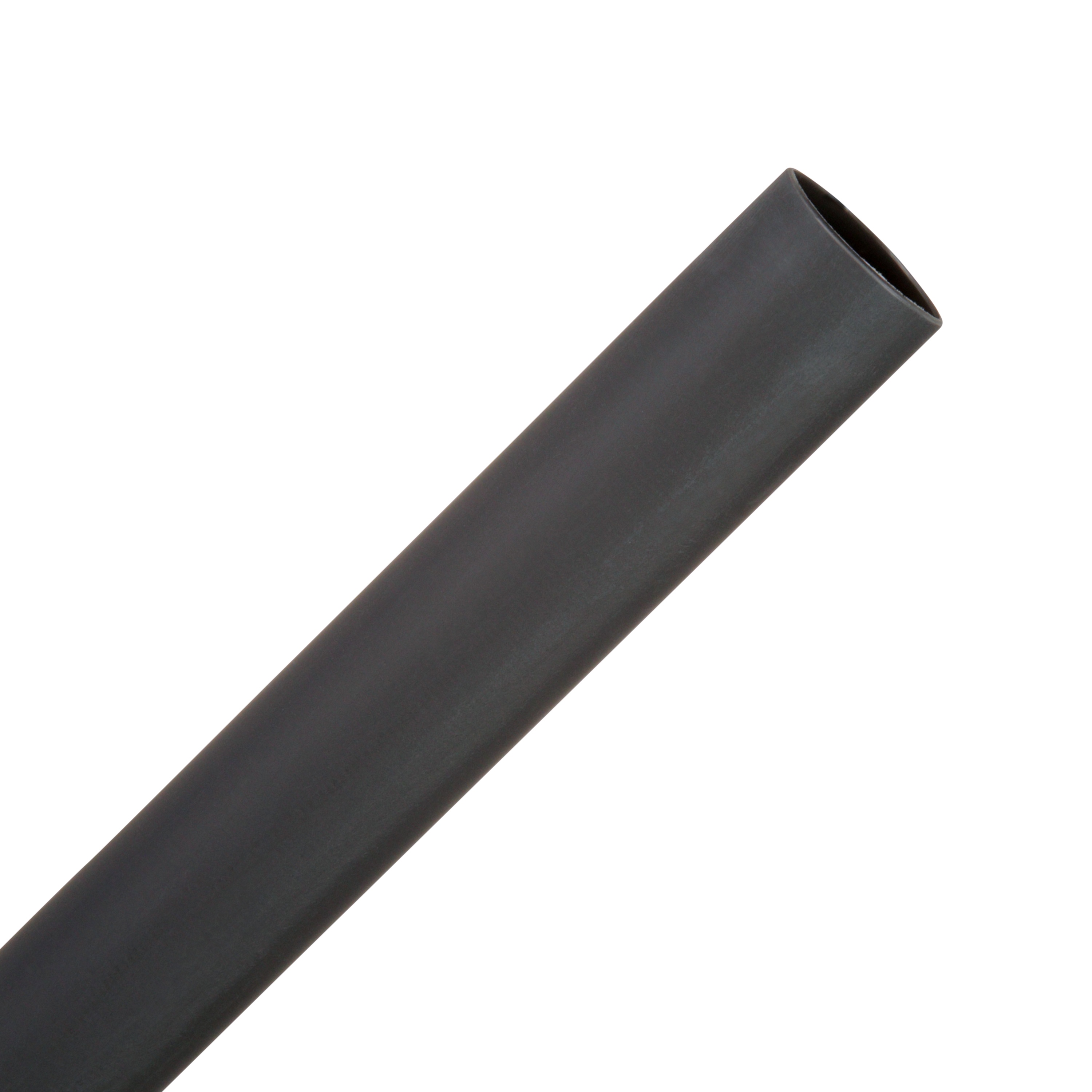 3M Heat Shrink Thin-Wall Flexible Polyolefin Adhesive-Lined Tubing, EPS-300, black, 3/4 in x 6 in (1.91 cm x 15.24 cm)