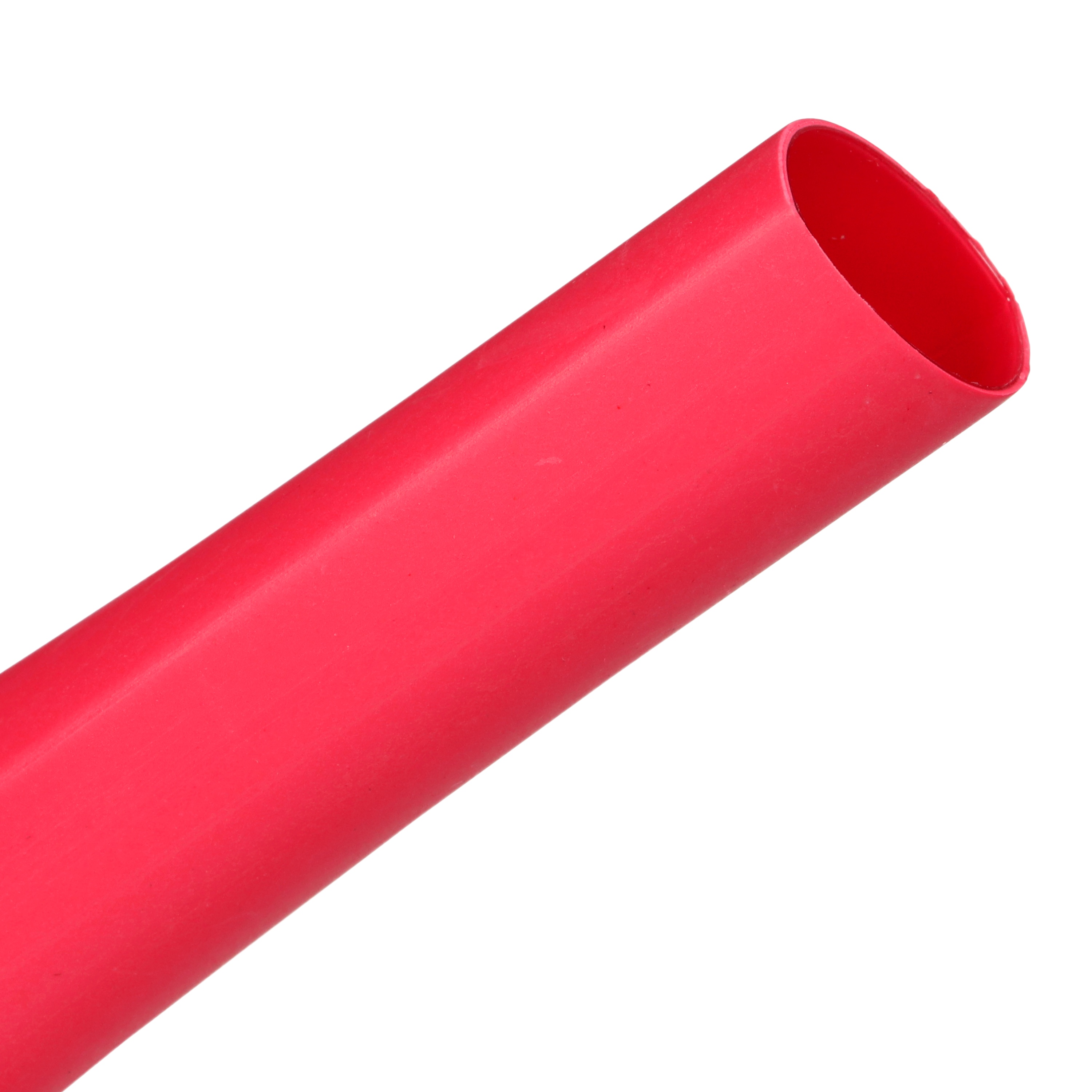 3M Heat Shrink Thin-Wall Flexible Polyolefin Adhesive-Lined Tubing, EPS-300, red, 3/4 in x 6 in (1.91 cm x 15.24 cm)