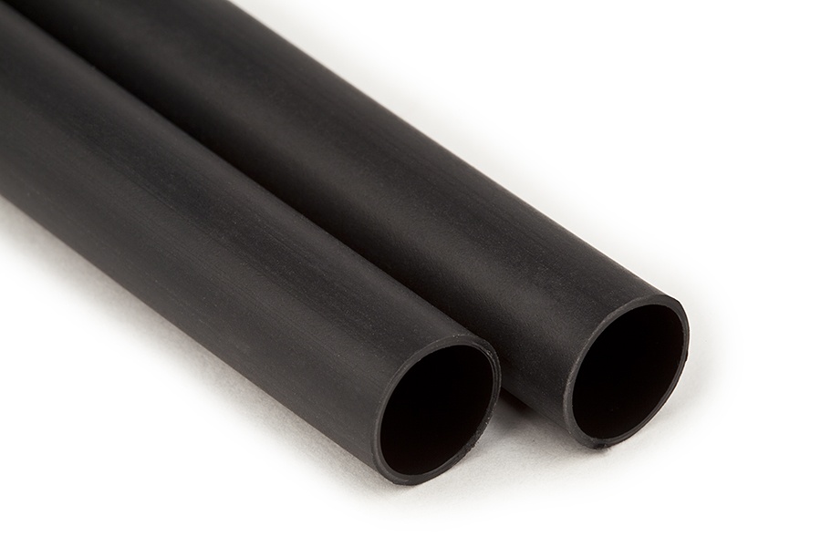3M Heat Shrink Multiple-Wall Polyolefin Tubing, EPS-400, black, .700 in x 48 in (1.78 cm x 121.92 cm)