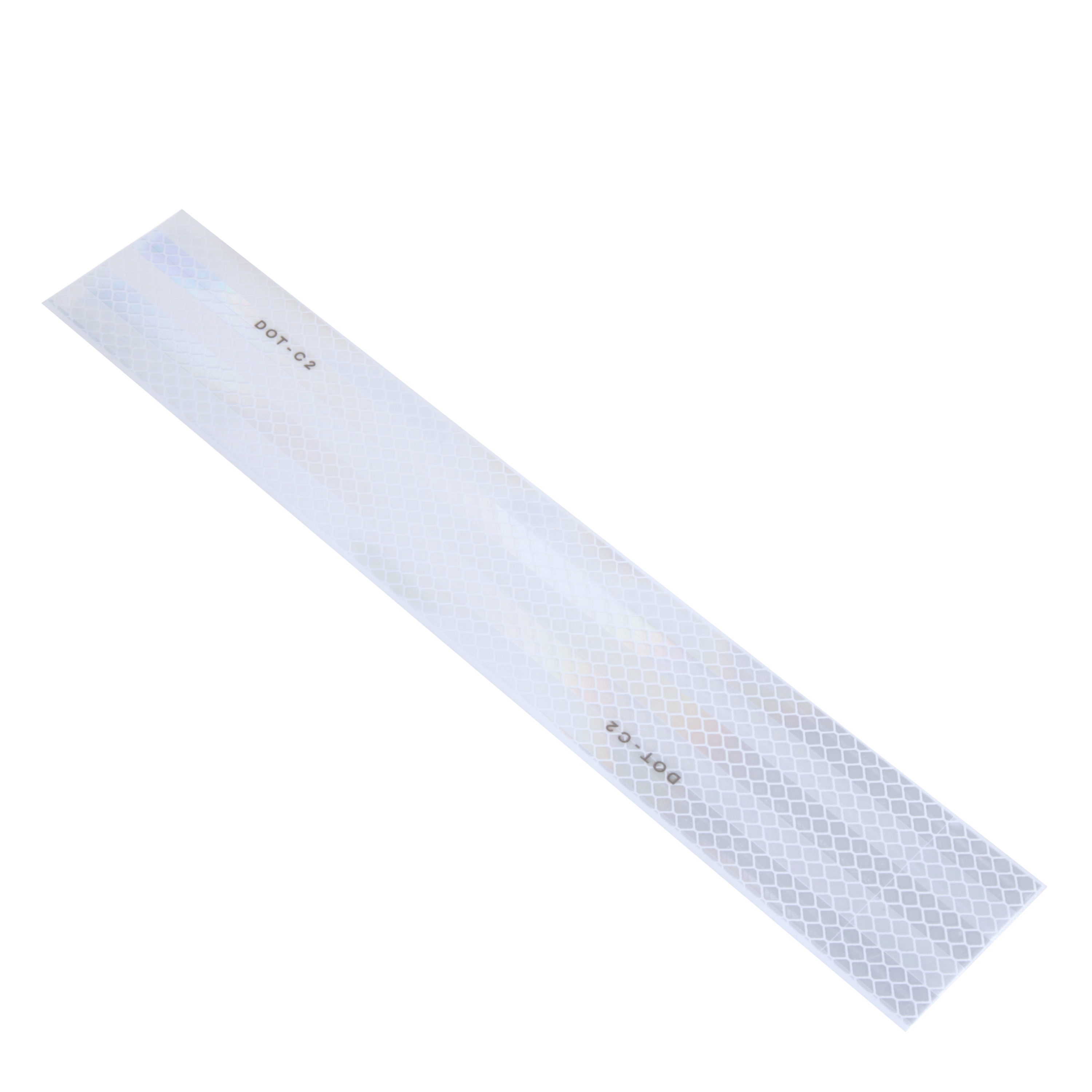 Marquages à grande visibilité pour camion Diamond Grade(MC) 3M(MC), 983-10, prédécoupés, blancs, 2 po x 12 po, 100/paquet