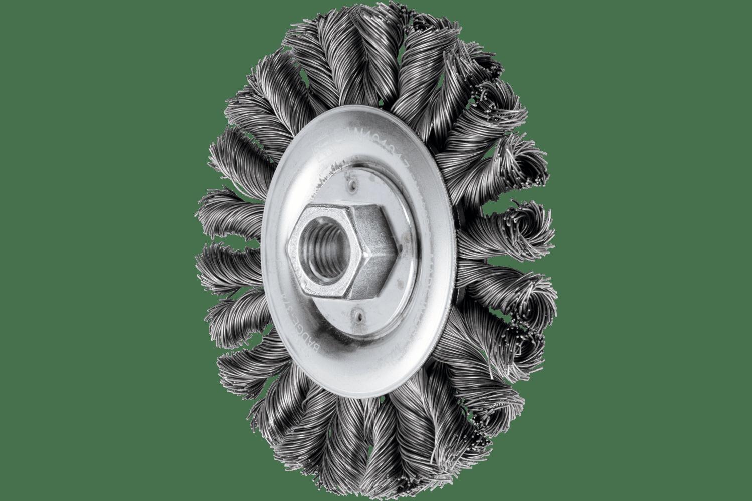 PFERD TOOLS Brosse circulaire à fils torsadés Full Cable COMBITWIST HD 4-1/2"Diam. .020"CS 5/8-11 Alésage