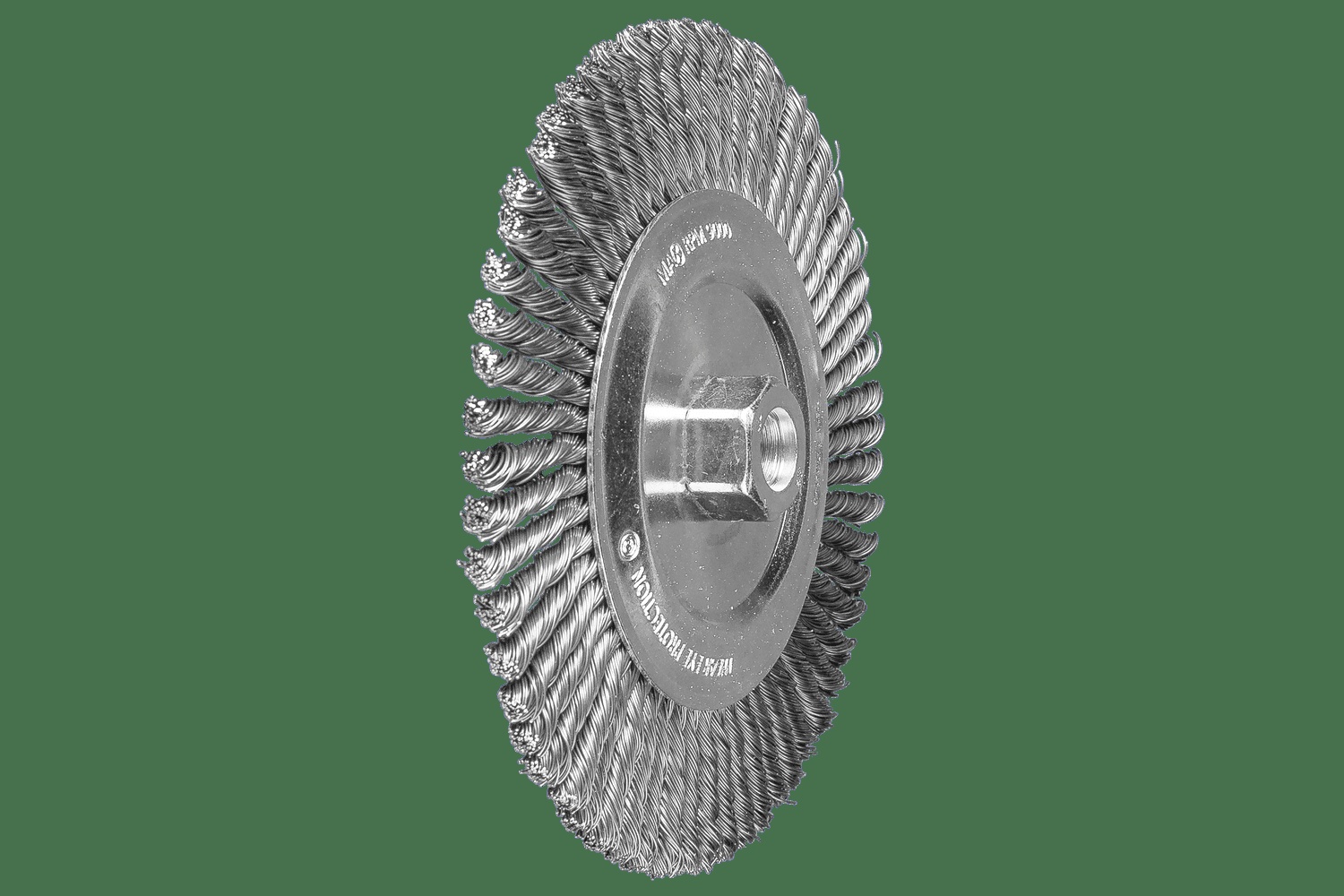 PFERD TOOLS PSF Brosse circulaire Stringer Bead 7" Diam. .020 Acier au carbone 5/8-11" Filetage