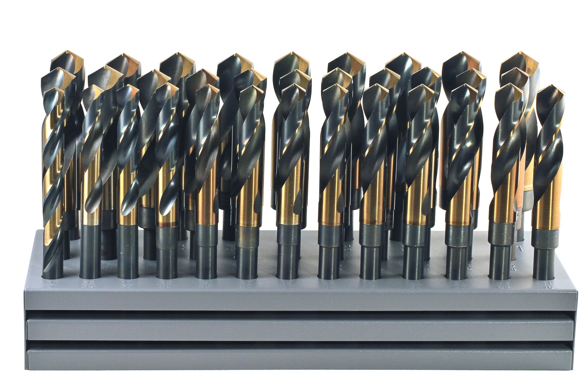 32PC S&D DRILL BIT STAND 1/2-1 W\DRILL