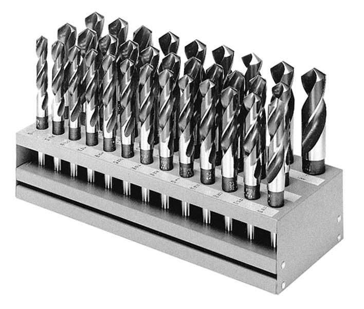 ThunderBit Sets Set 33 Piece HSS Black & Bronze Oxide 1/2"-1" by 64ths