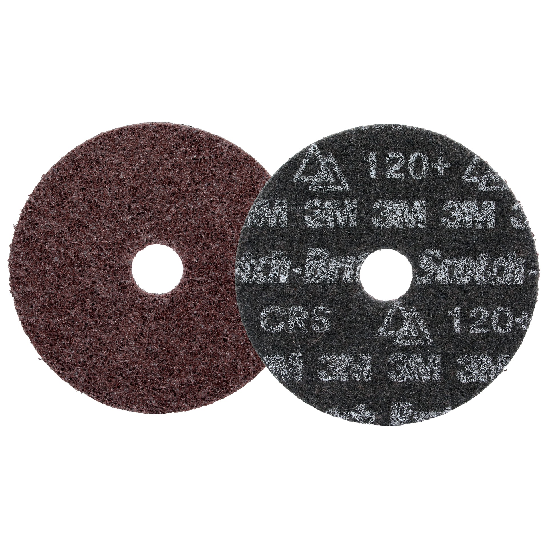 Scotch-Brite™ Precision Heavy Duty Surface Conditioning Disc, HD-DH, Coarse 120+, 5 in x 7/8 in (127 mm x 22.23 mm), 50 ea/Case