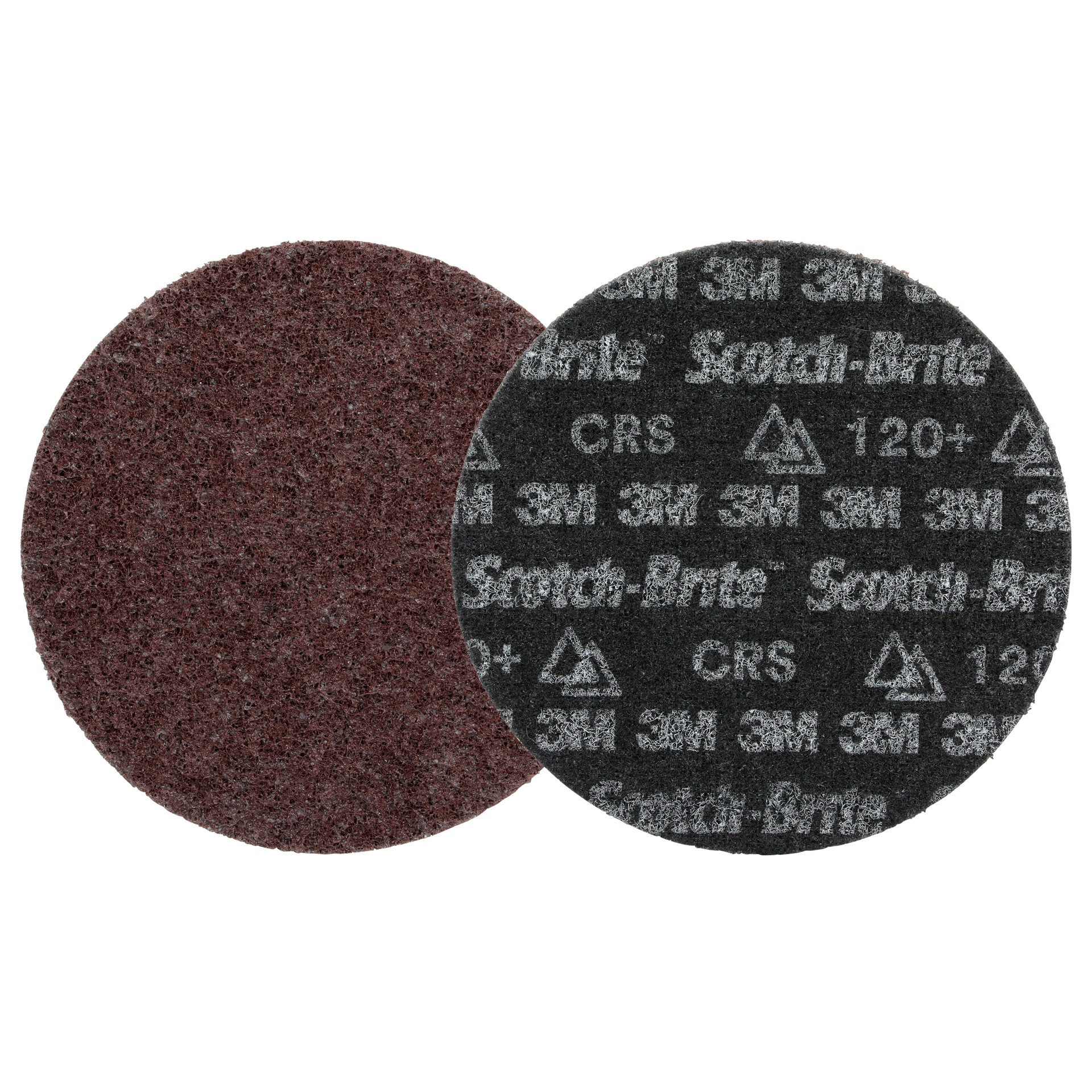 Scotch-Brite™ Precision Heavy Duty Surface Conditioning Disc, HD-DH, Coarse 120+, 6 in x NH (152.4 mm x NH), 50 ea/Case