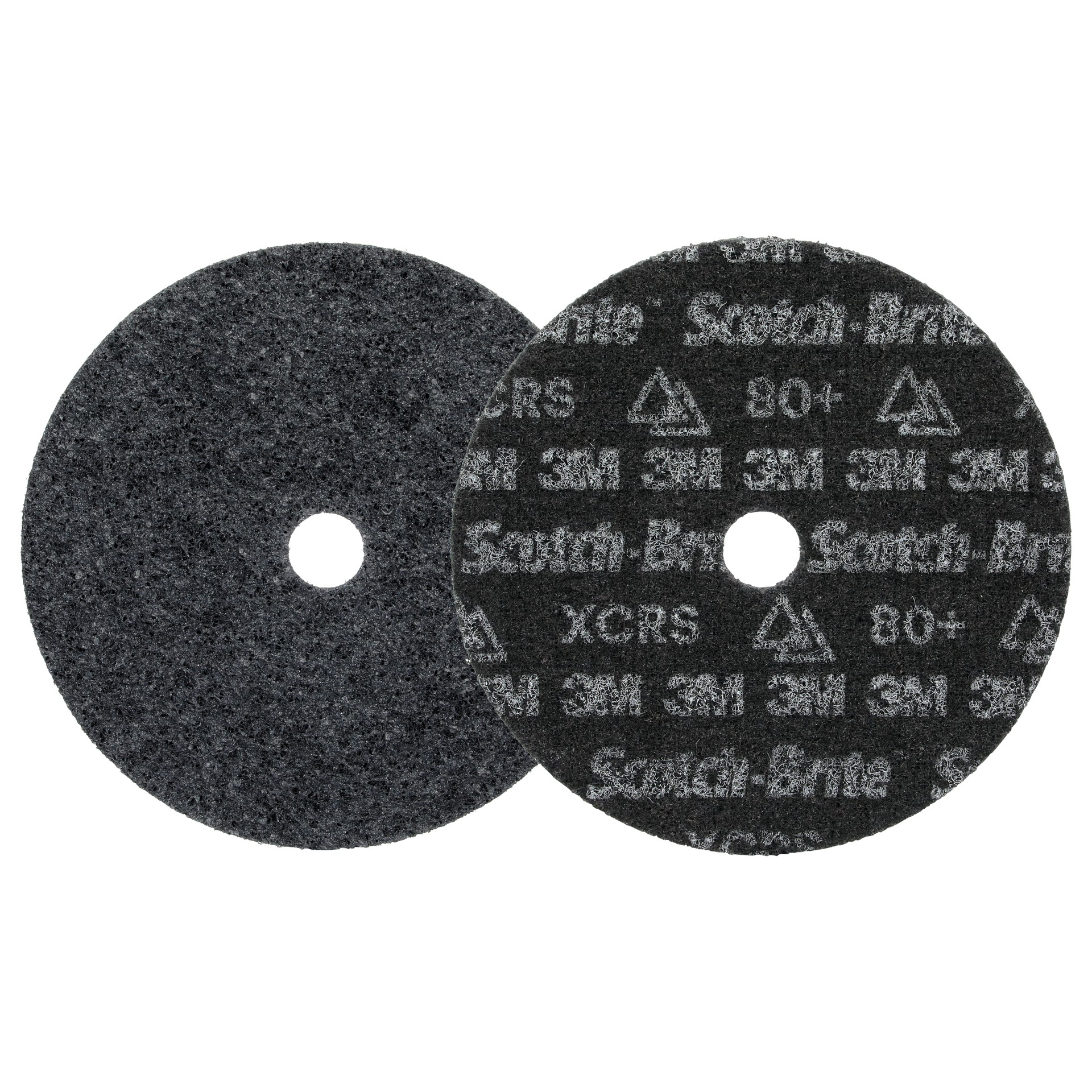 Scotch-Brite™ Precision Heavy Duty Surface Conditioning Disc, HD-DH, Extra Coarse 80+, 7 in x 7/8 in (177.8 mm x 22.23 mm), 25 ea/Case