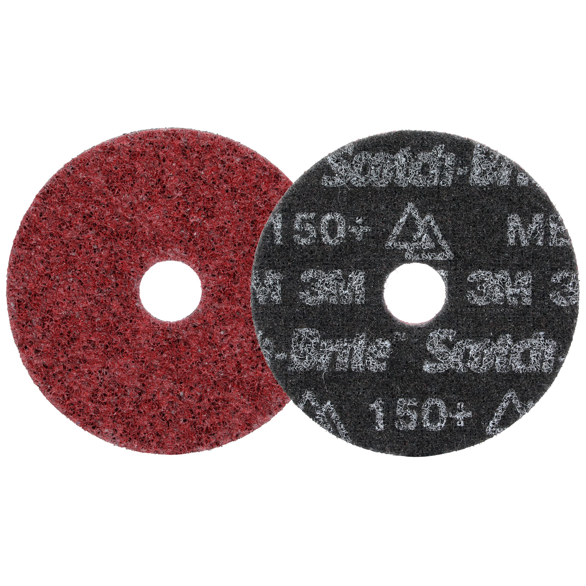 Scotch-Brite™ Precision Heavy Duty Surface Conditioning Disc, HD-DH, Medium 150+, 4-1/2 in x 7/8 in (114.3 mm x 22.23 mm), 50 ea/Case