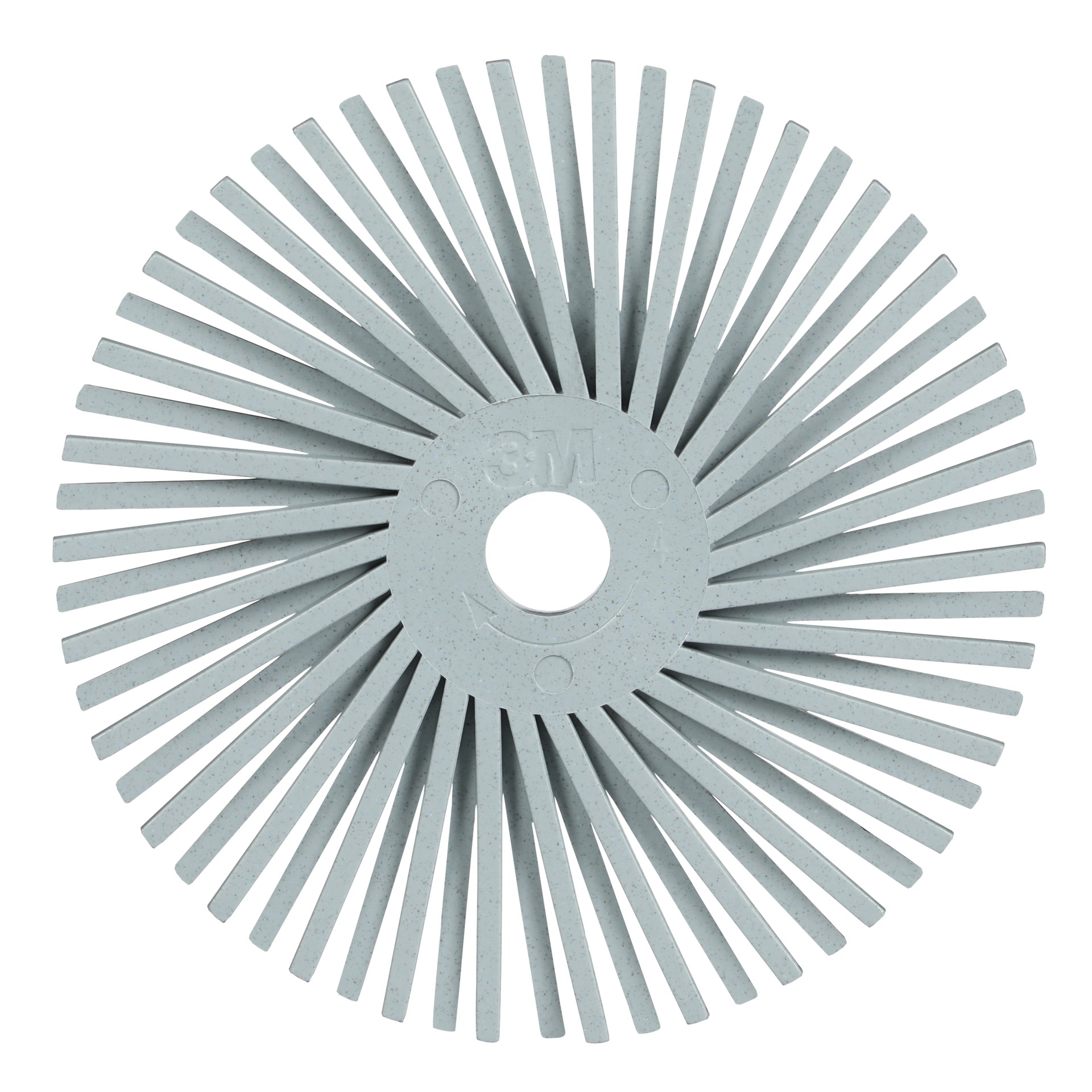 Scotch-Brite™ Precision Radial Bristle Brush, PN-RB, 120+, 76.2 mm x 9.525 mm (3 in x 3/8 in), Type A, 10/Carton, 40 ea/Case