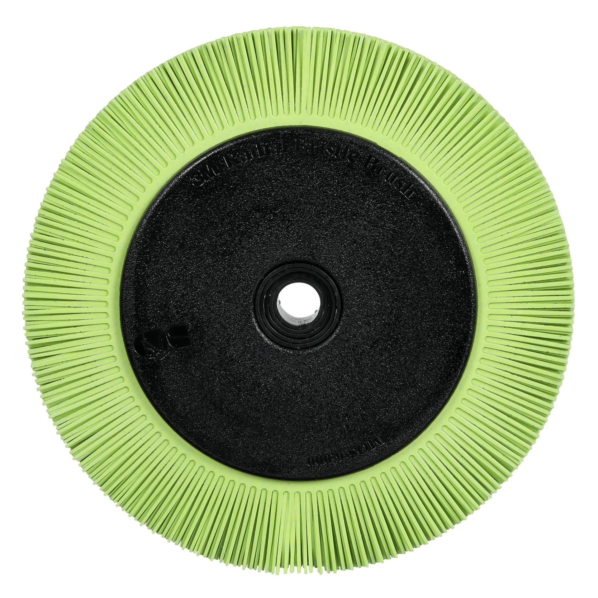 Scotch-Brite™ Precision Radial Bristle Brush, PN-RB, 50+, 203.2 mm x 25.4 mm x 31.75 mm (8x1x1-1/4in) Type S w/Flange, 2 ea/Case