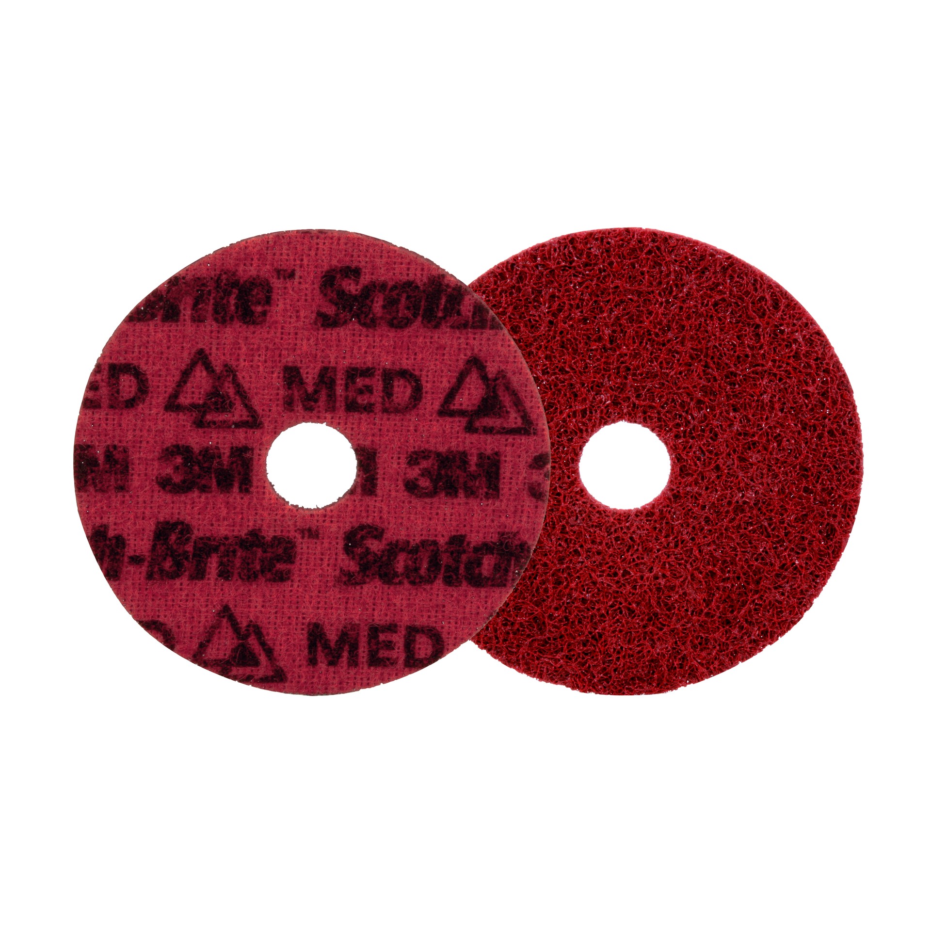 Disque de traitement des surfaces PN-DH Scotch-Brite(MC) Precision, moyen, 114,3 mm x 22,225 mm (4 1/2 po x 7/8 po), 50/caisse