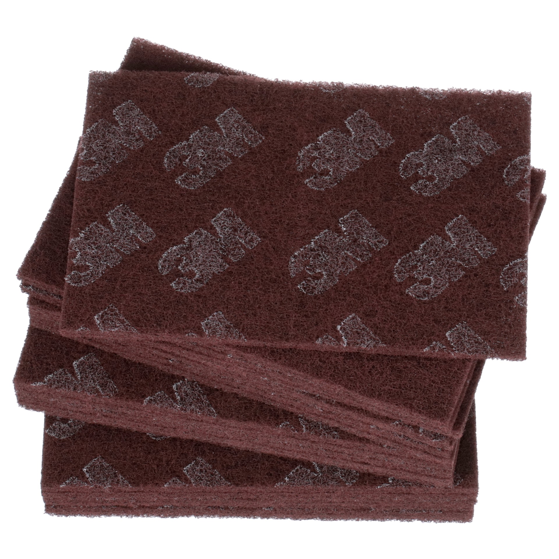 Tampon manuel de production 8447 Scotch-Brite(MC), HP-HP, oxyde d’aluminium très fin, marron, 15,24 cm x 22,86 cm (6 po x 9 po), 20/emballage intérieur, 60/caisse