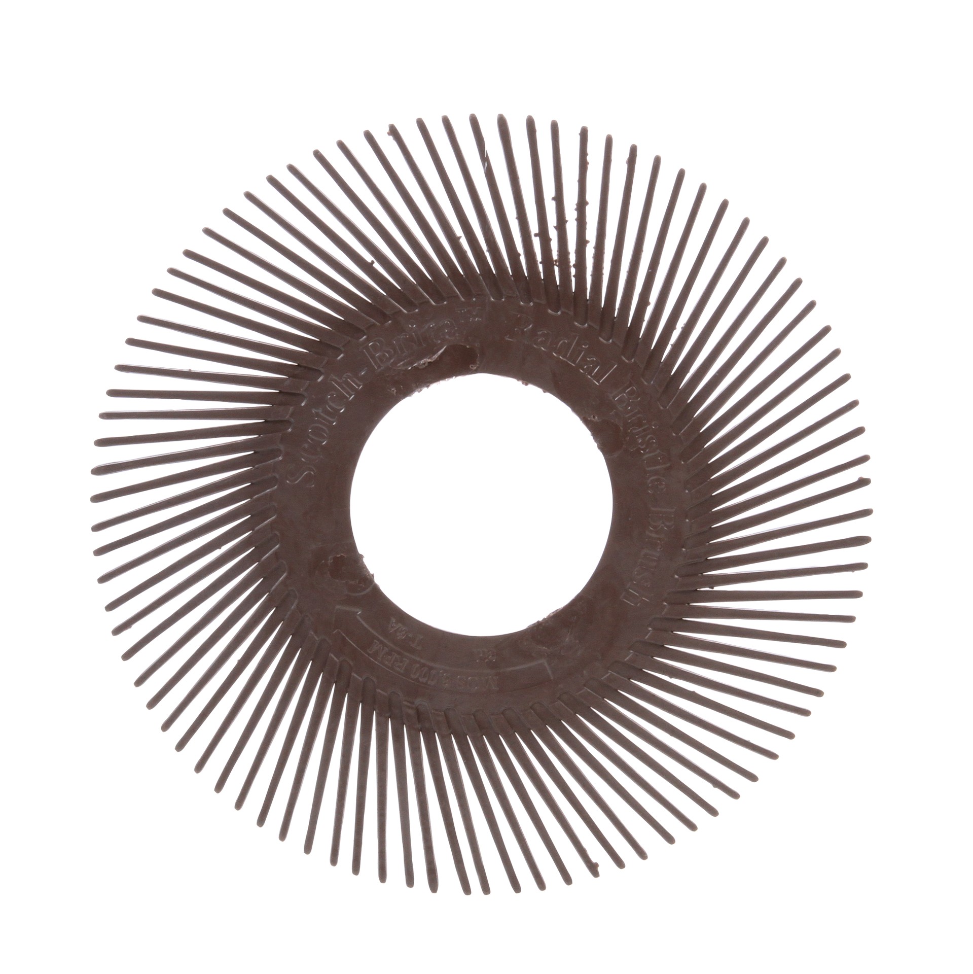 Scotch-Brite™ Radial Bristle Brush Replacement Disc T-A 36 Refill, 6 in, 40 discs per pack 2 packs per case