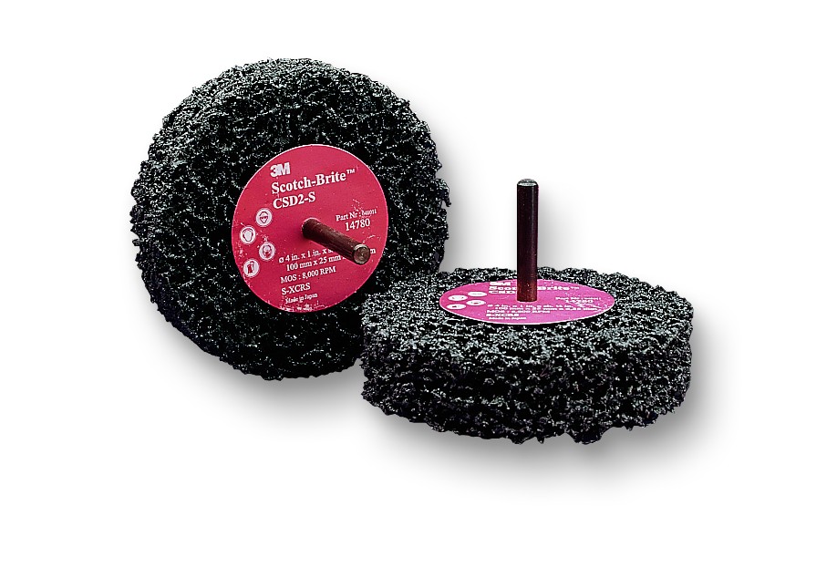 Disque « Clean and Strip » D2 Scotch-Brite(MC), EXTRA GROSSIER, 10,16 x 2,54 x 0,64 cm (4 x 1 x 1/4 po)