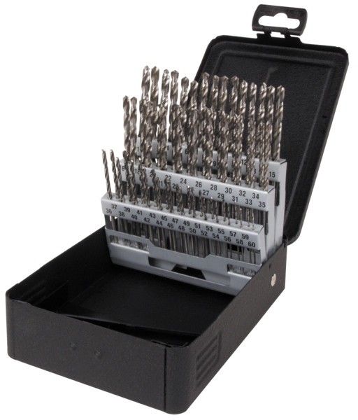 ThunderBit Sets Set 60 Piece HSS Black and Bronze Oxide #1-#60