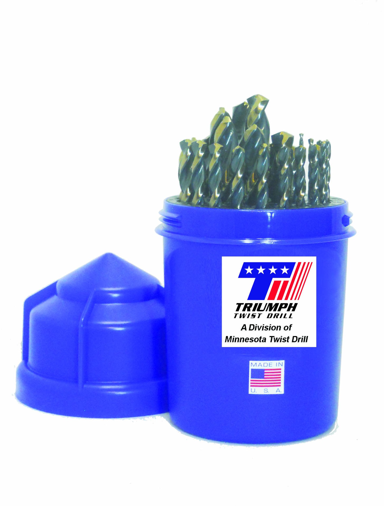 ThunderBit Cobalt Sets Set 15 Piece Cobalt, HSS Bronze Oxide 1/16"-1/2" by 32nds